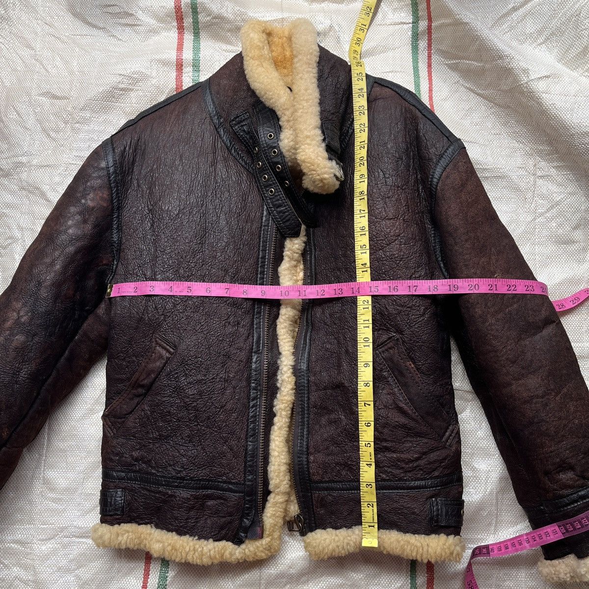 Vintage Resident Evil B3 SheepSkin Leather Coat Jacket Japan Size US M / EU 48-50 / 2 - 5 Thumbnail