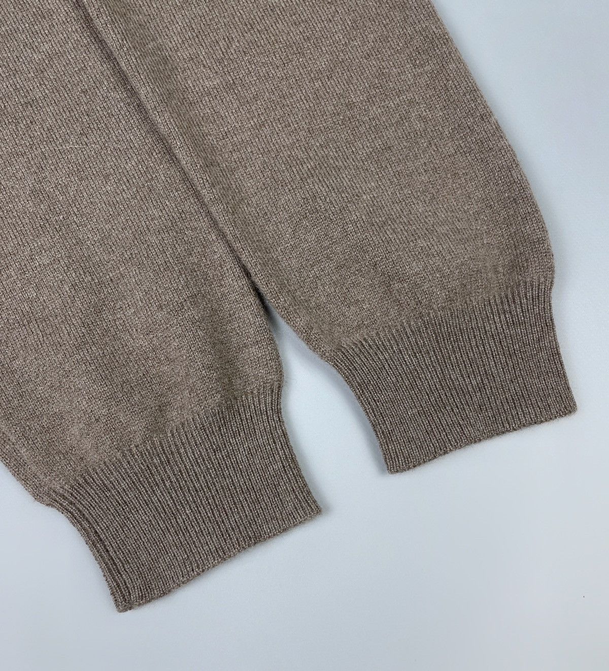 Brunello Cucinelli Brunello Cucinelli Cashmere Wool Keyhole Neck Sweater Size L Size L / US 10 / IT 46 - 13 Thumbnail