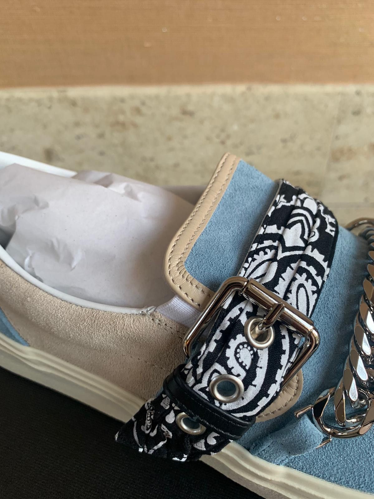 Amiri Bandana Chain Sneakers Size US 13 / EU 46 - 11 Thumbnail