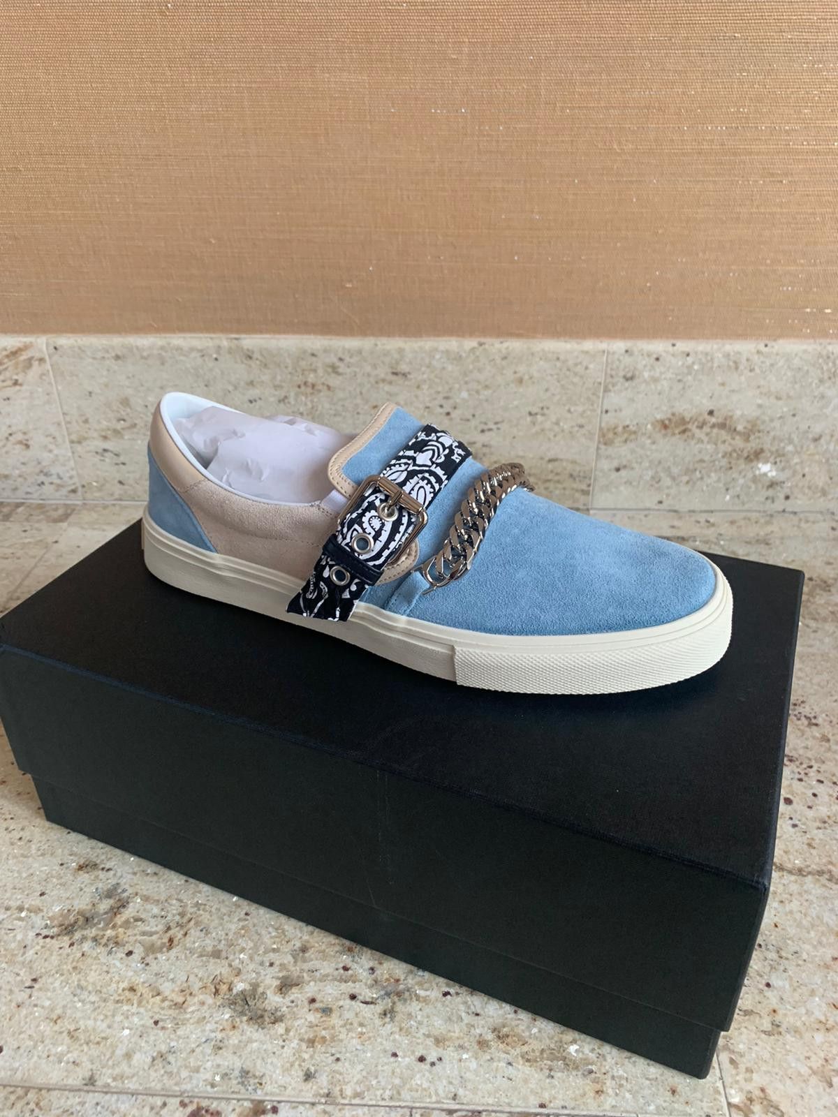 Amiri Bandana Chain Sneakers Size US 13 / EU 46 - 2 Thumbnail