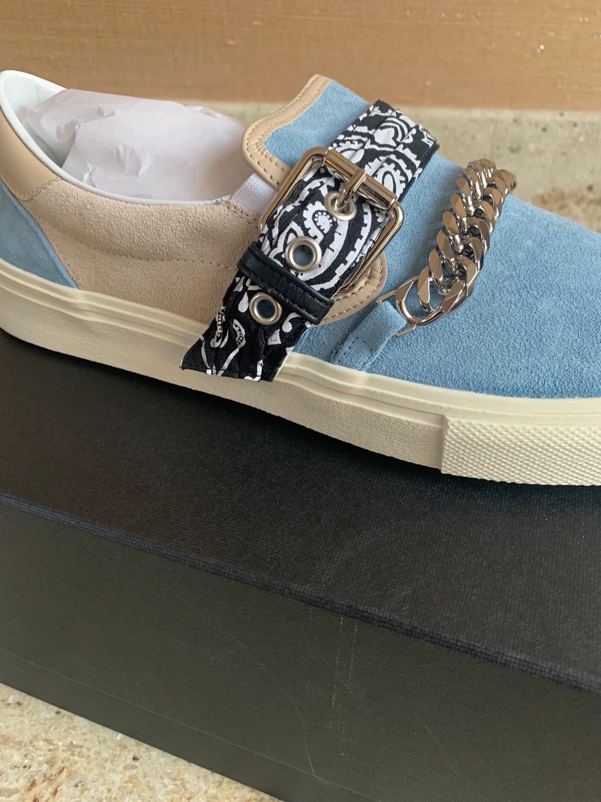 Amiri Bandana Chain Sneakers Size US 13 / EU 46 - 4 Thumbnail
