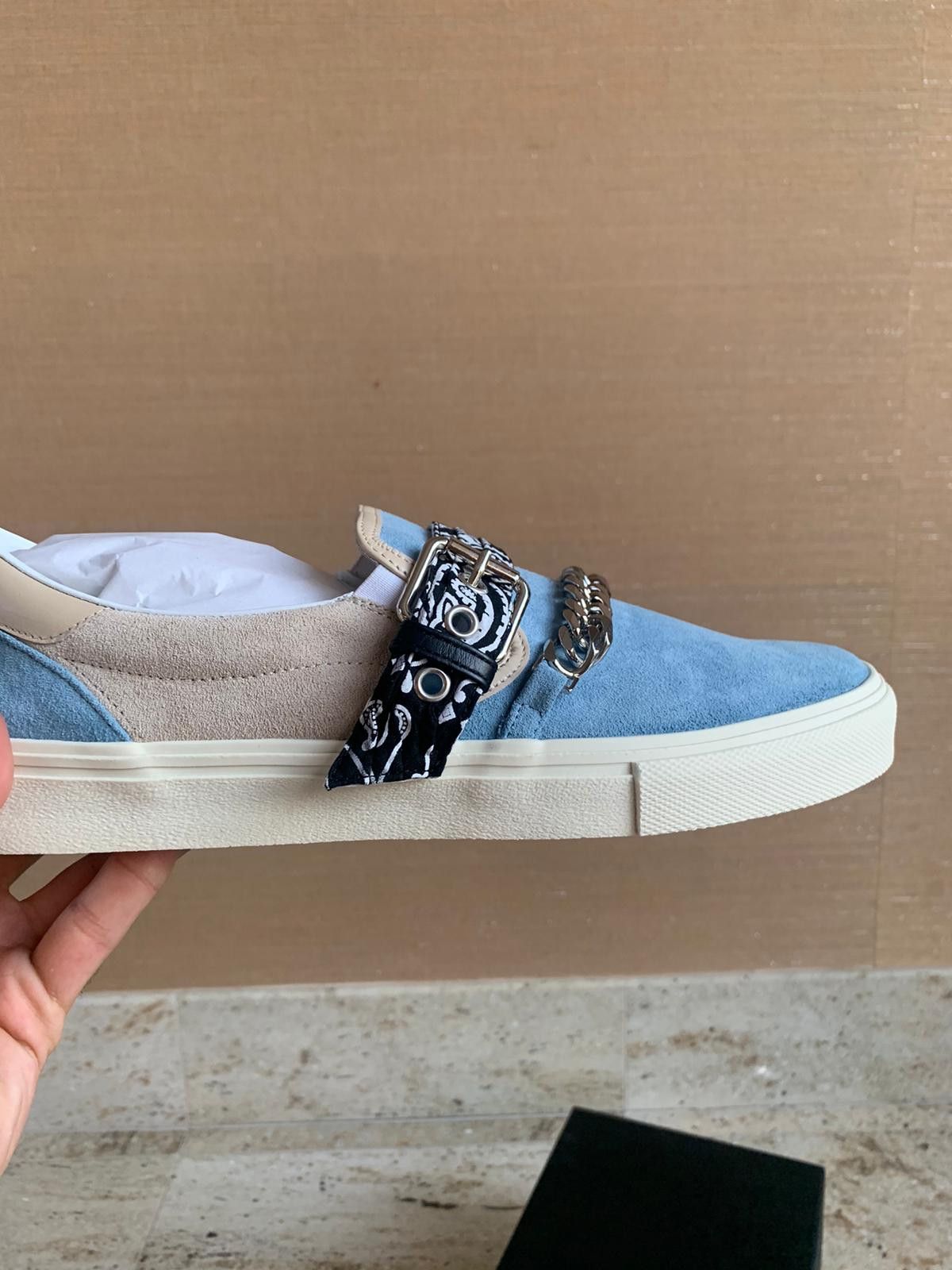 Amiri Bandana Chain Sneakers Size US 13 / EU 46 - 9 Thumbnail