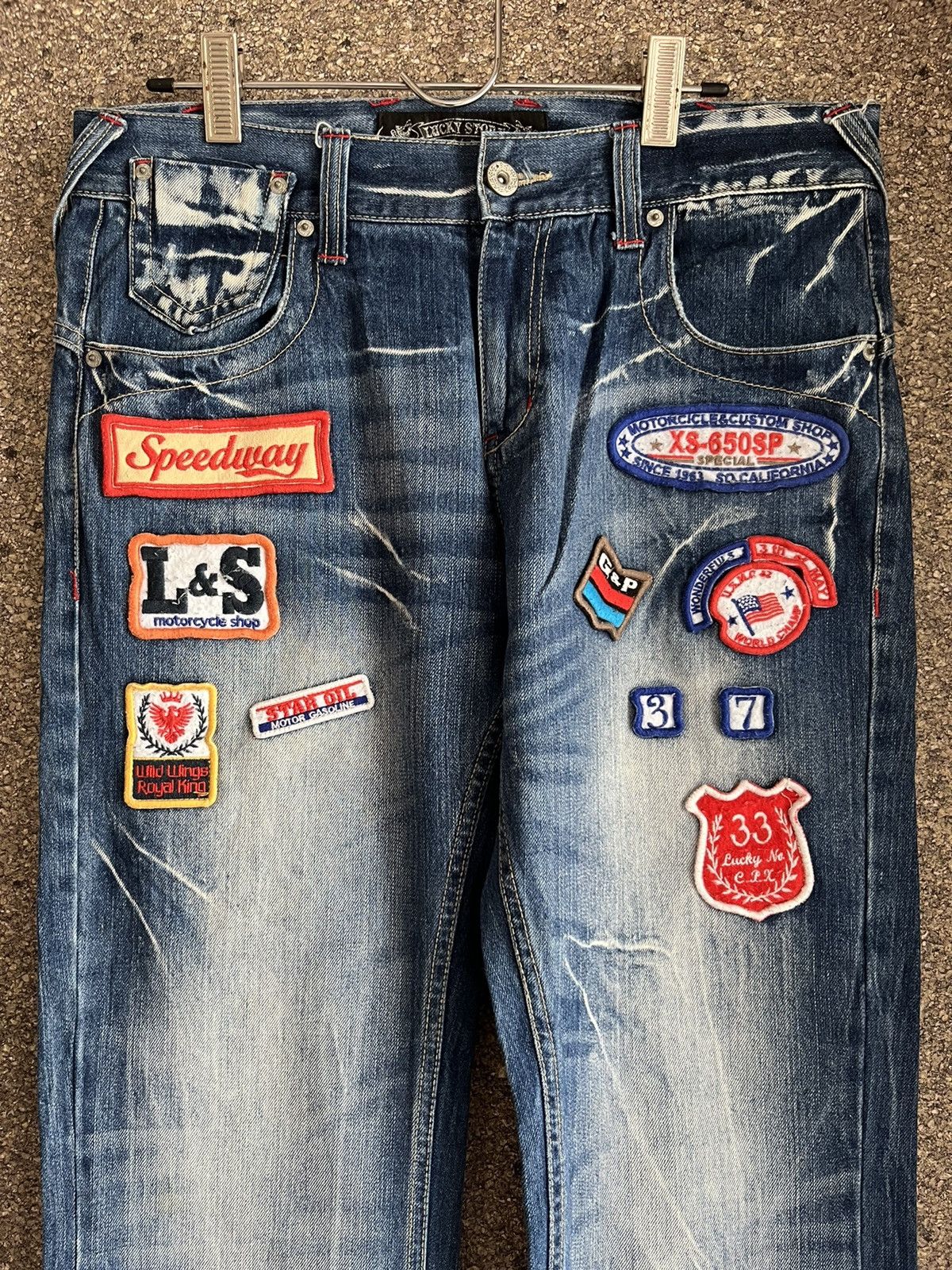 Japanese Brand Lucky store ft48 Size US 35 - 2 Thumbnail