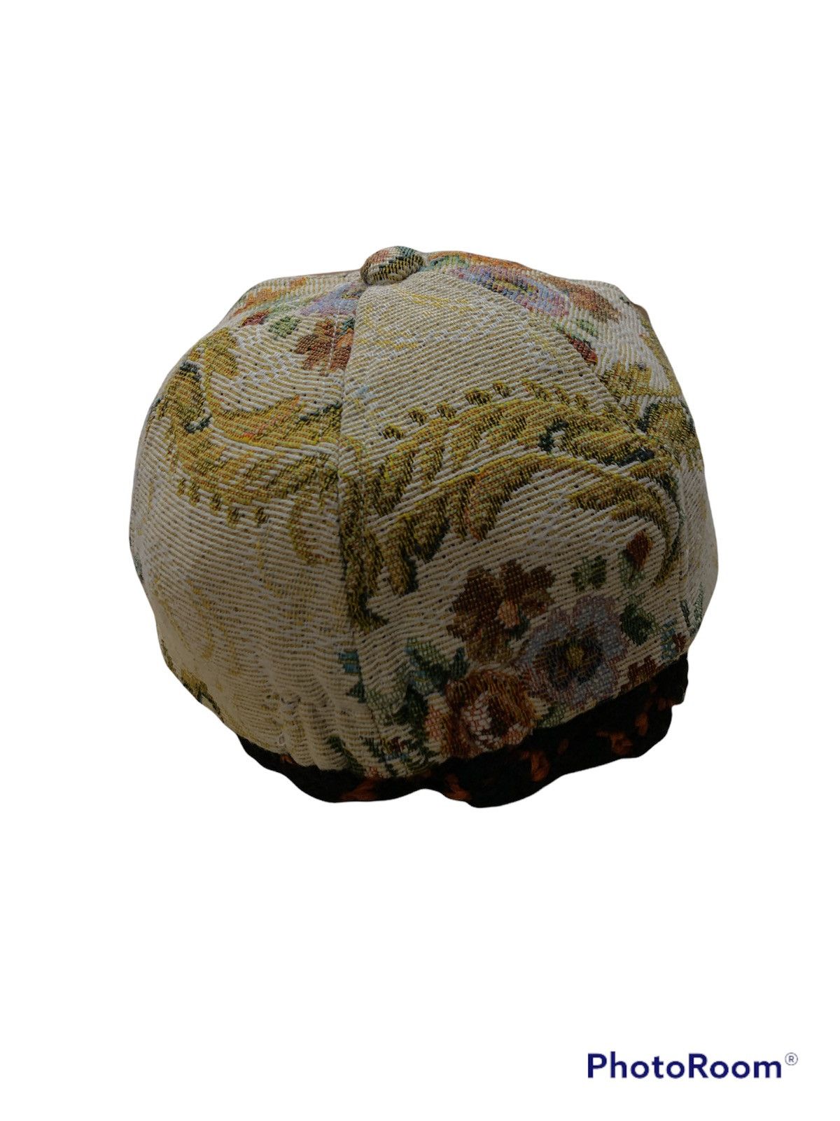 Japanese Brand × Vintage KURIHARA TAPESTRY UPHOLSTERY CAP HAT Size ONE SIZE - 4 Thumbnail