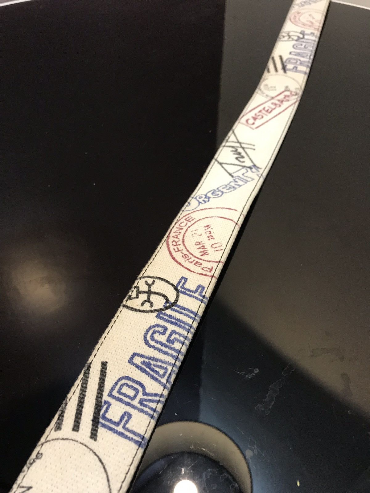 Jean Charles De Castelbajac AUTHENTIC JC DE CASTELBAJAC LEATHER AND FABRIC BELT 31”-35” Size ONE SIZE - 2 Thumbnail
