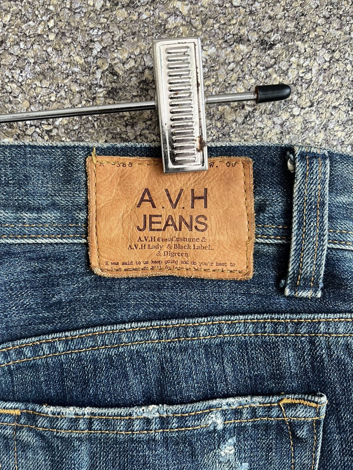 Japanese Brand Avh jeans ft48 Size US 34 / EU 50 - 9 Thumbnail