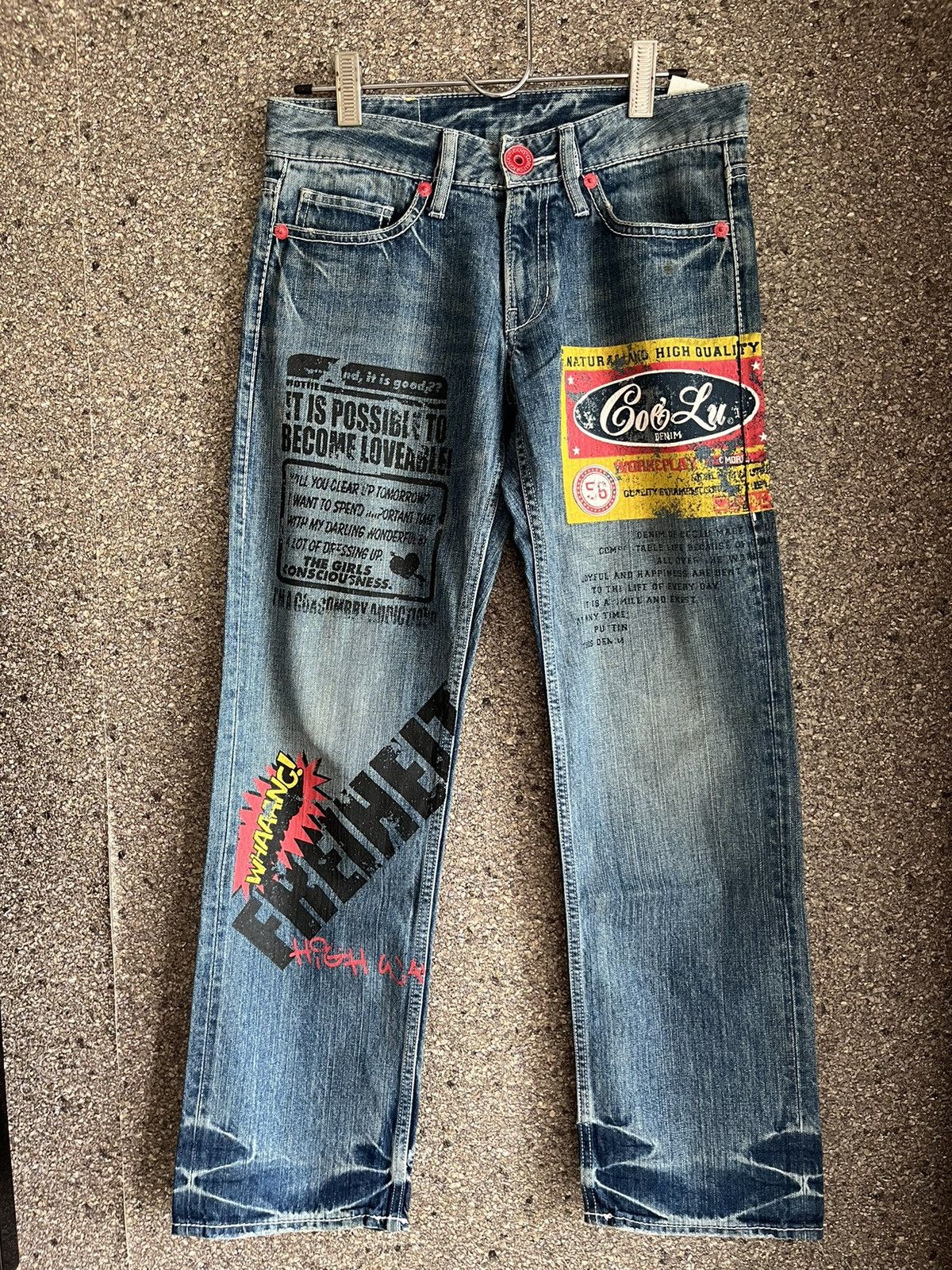 image of If Six Was Nine x Tornado Mart Japan Co&lu Ft48 in Denim, Men's (Size 31)