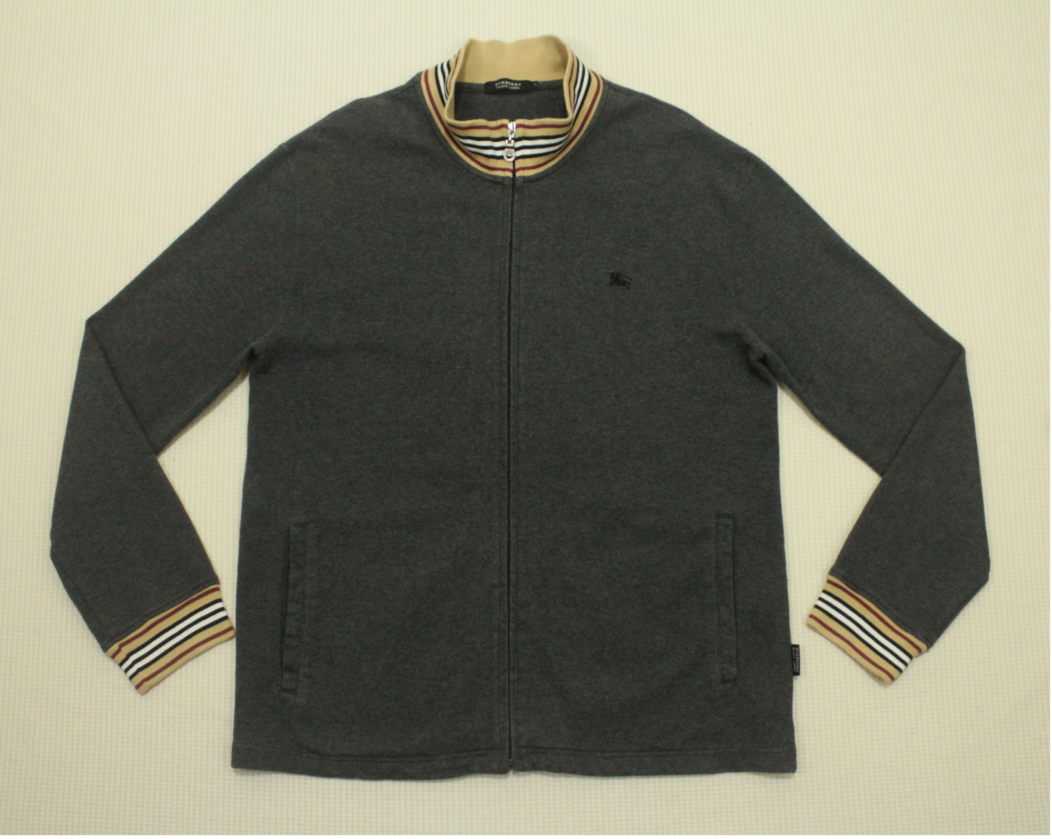 Burberry BURBERRY Black Label Sweater Jacket Japan Exclusive Line Size US M / EU 48-50 / 2 - 2 Thumbnail