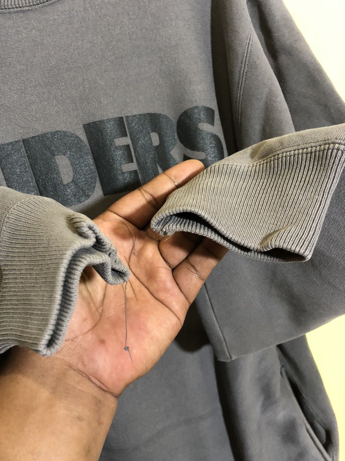 Goldwin × NFL × Vintage Vintage RAIDERS sweatshirt by NFL x Goldwin distressed Size US L / EU 52-54 / 3 - 7 Thumbnail