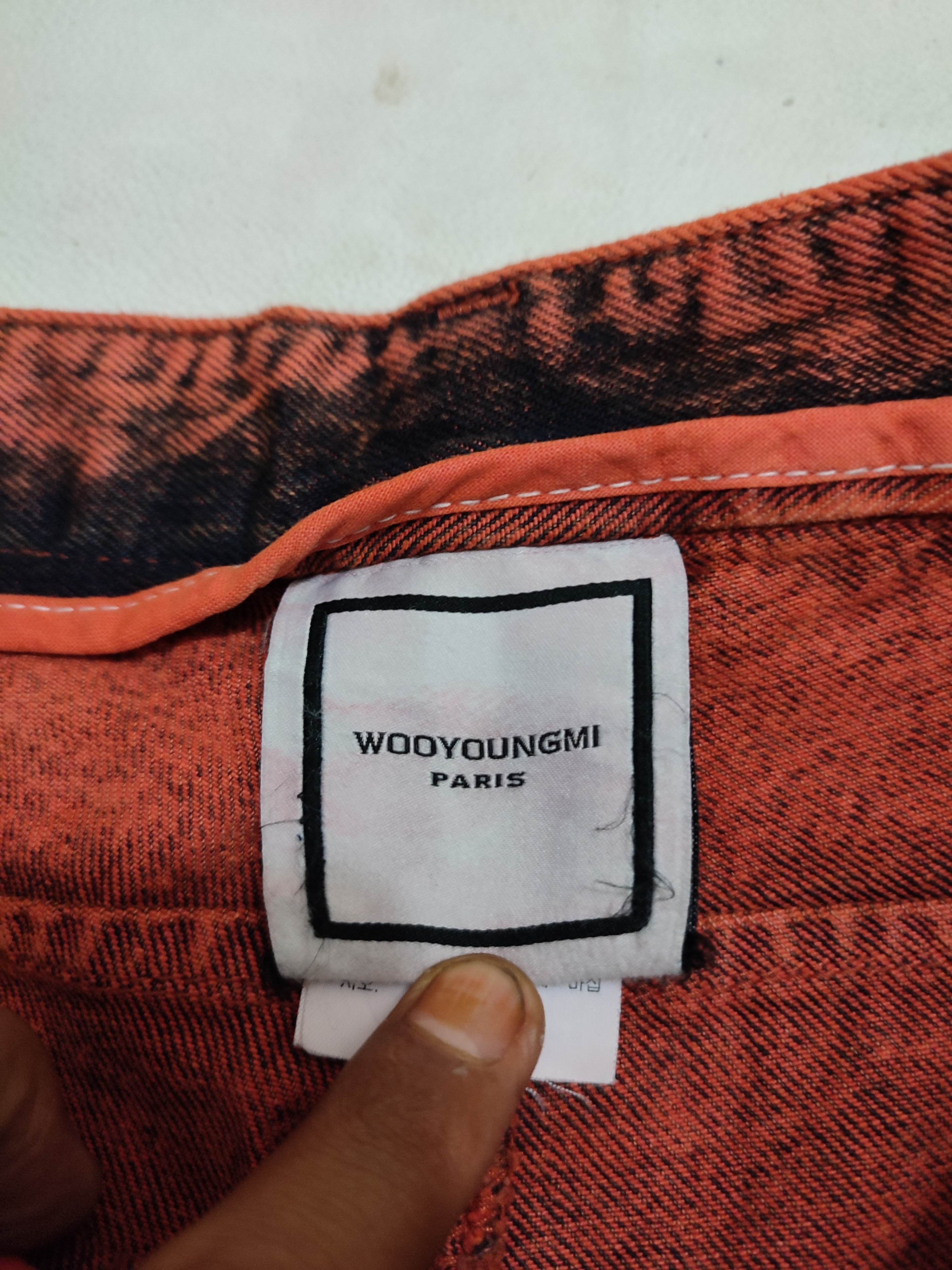 Wooyoungmi Wooyoungmi Paris Orange Washed Denim Jeans Size US 30 / EU 46 - 9 Thumbnail