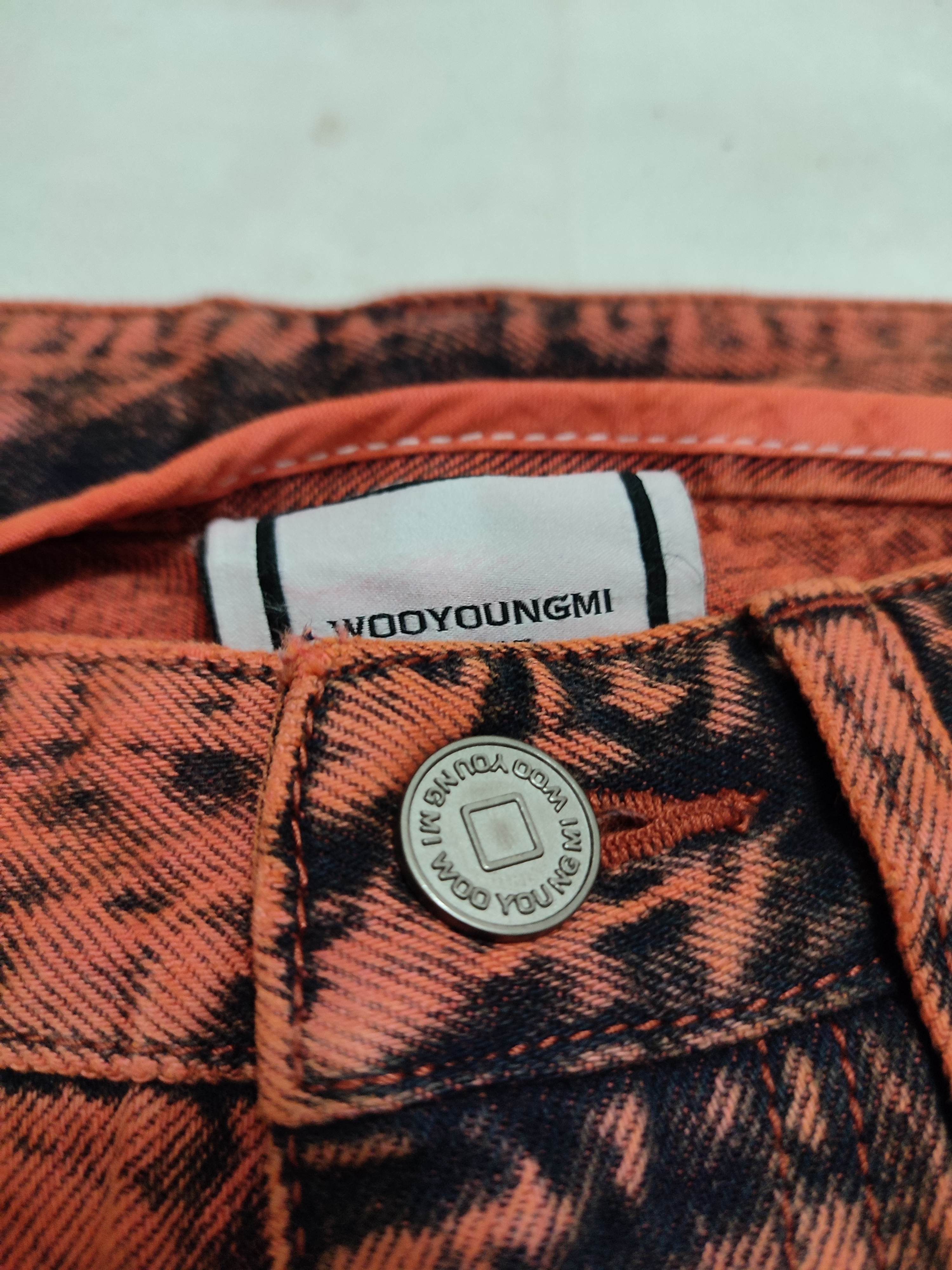 Wooyoungmi Wooyoungmi Paris Orange Washed Denim Jeans Size US 30 / EU 46 - 8 Thumbnail