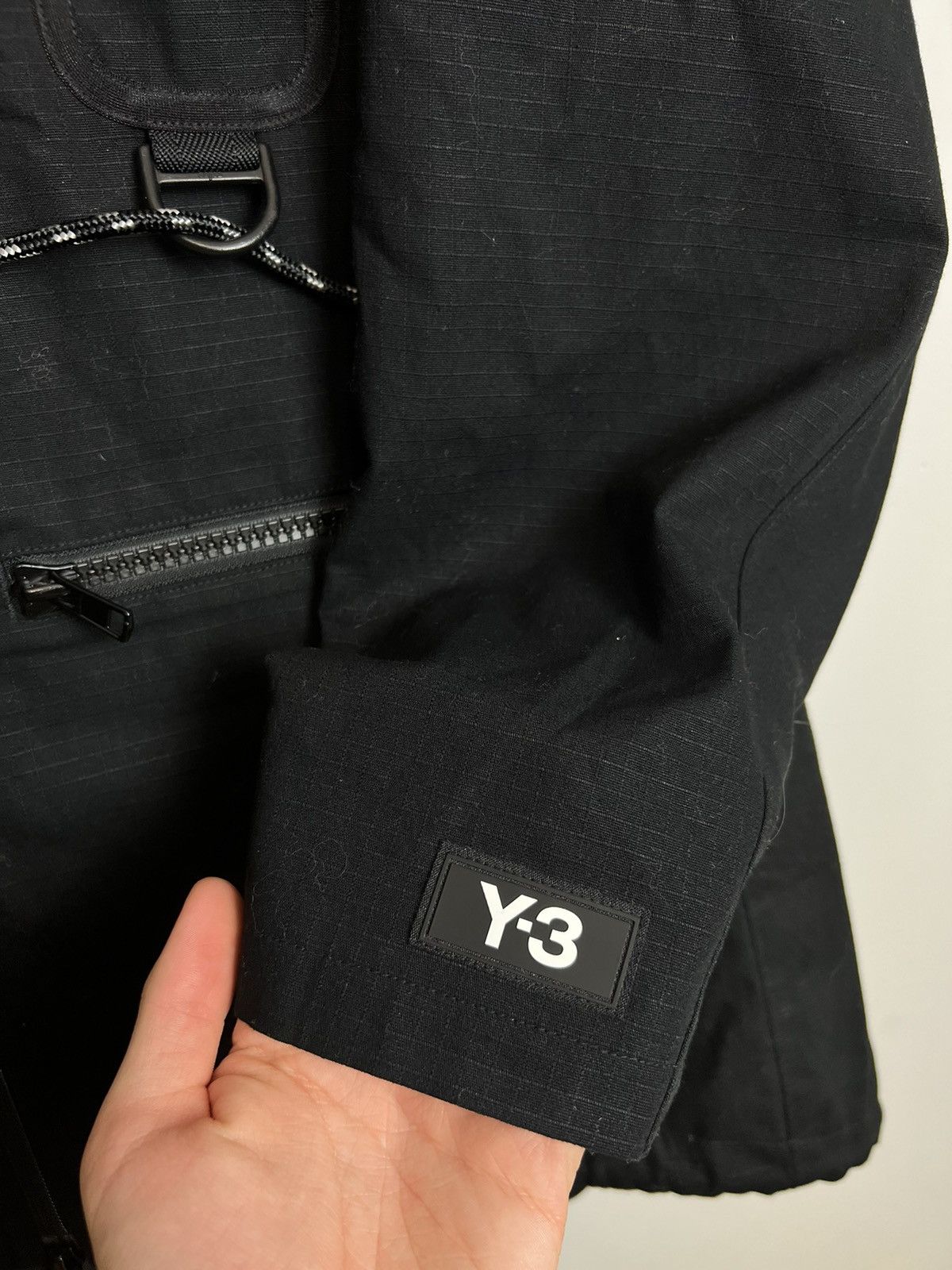 Adidas SAMPLE Y-3 Adidas Parka Jacket Small Techwear Hype Very Rare Size US S / EU 44-46 / 1 - 3 Thumbnail