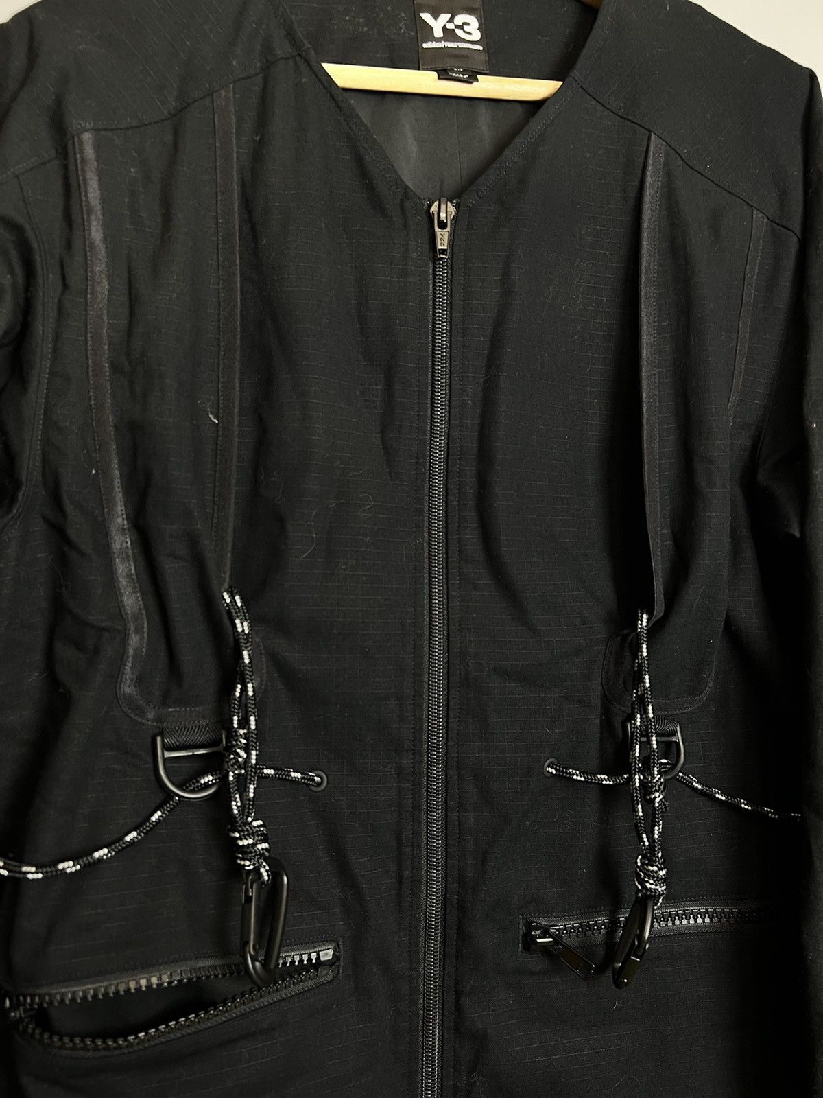 Adidas SAMPLE Y-3 Adidas Parka Jacket Small Techwear Hype Very Rare Size US S / EU 44-46 / 1 - 8 Thumbnail