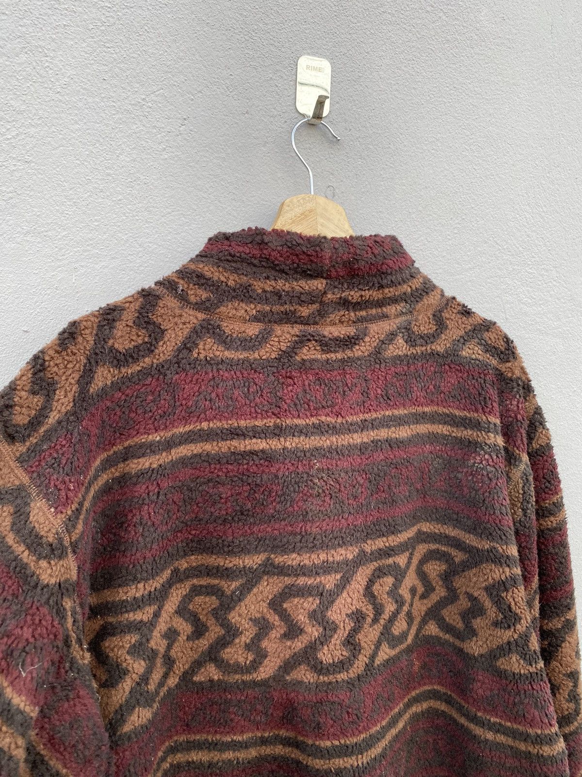 Japanese Brand × Vintage Vintage NPCA Designed by Team Hamano Brown Deep Pile Fleece Size US L / EU 52-54 / 3 - 10 Thumbnail