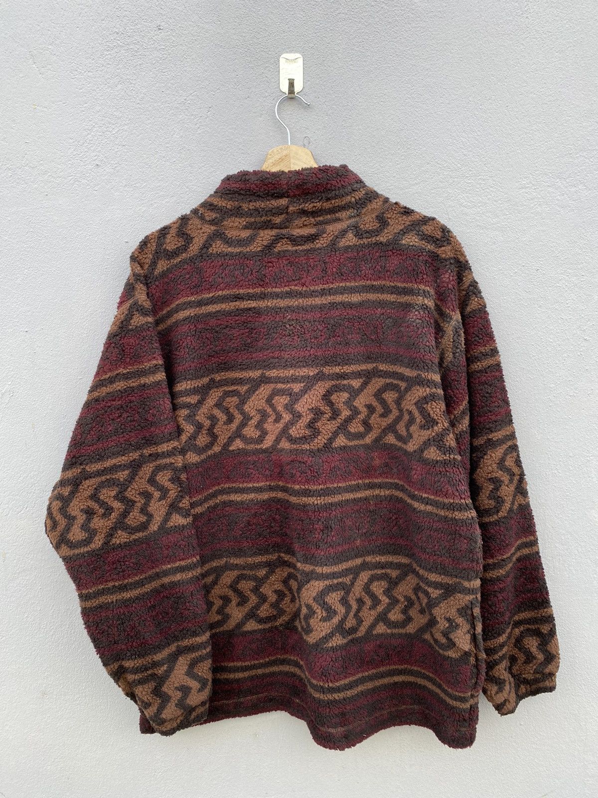 Japanese Brand × Vintage Vintage NPCA Designed by Team Hamano Brown Deep Pile Fleece Size US L / EU 52-54 / 3 - 8 Thumbnail