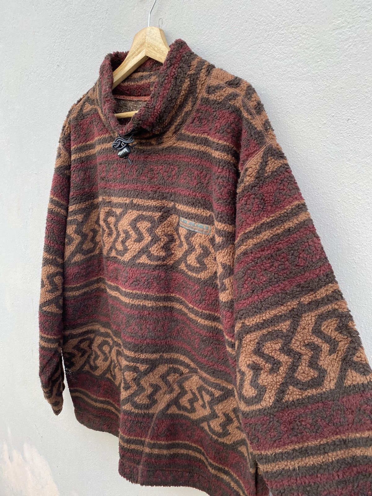 Japanese Brand × Vintage Vintage NPCA Designed by Team Hamano Brown Deep Pile Fleece Size US L / EU 52-54 / 3 - 2 Thumbnail