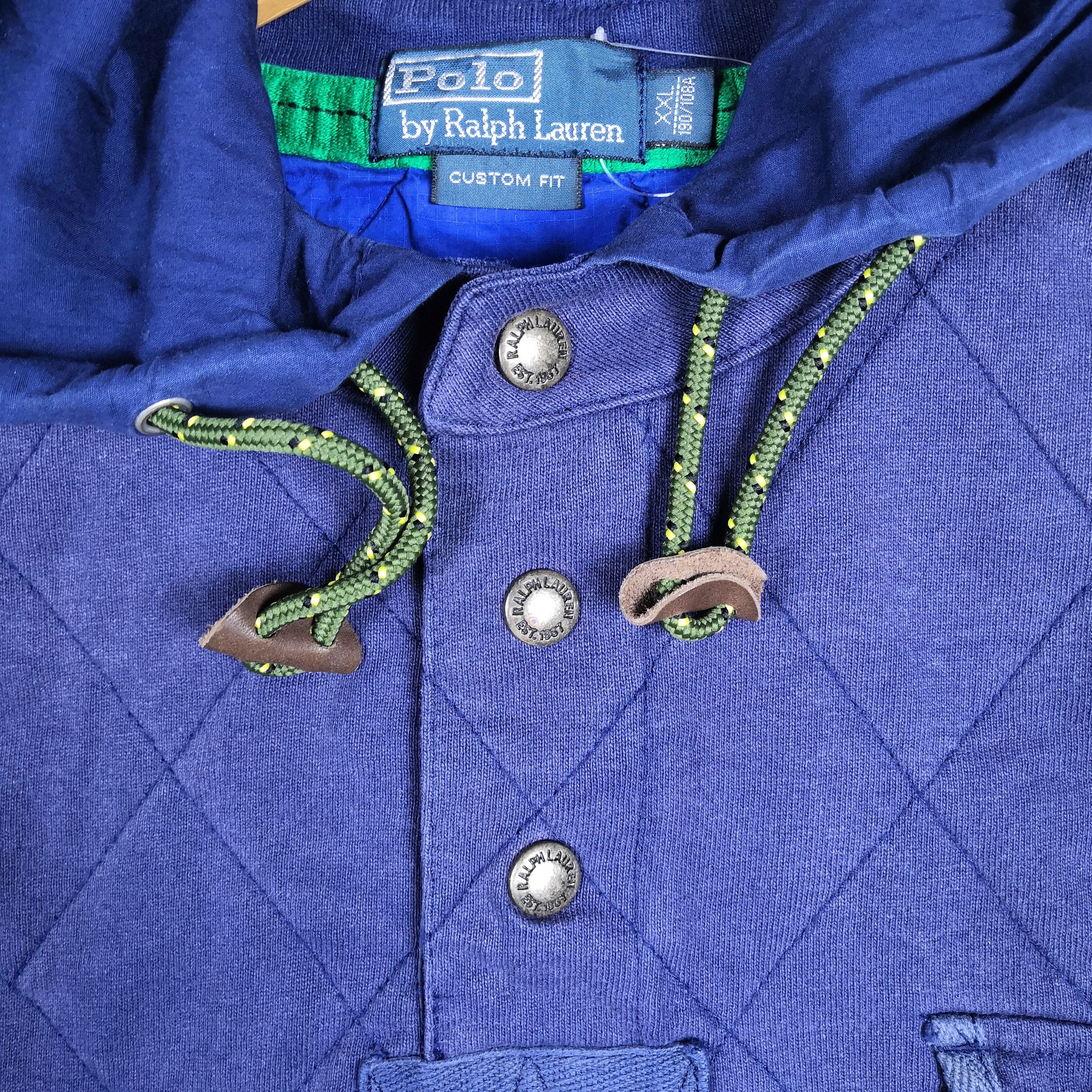 Polo Ralph Lauren × Vintage Polo Ralph Lauren Sweatshirt Sweater Jacket Hoodie BS17647 Size US L / EU 52-54 / 3 - 7 Thumbnail