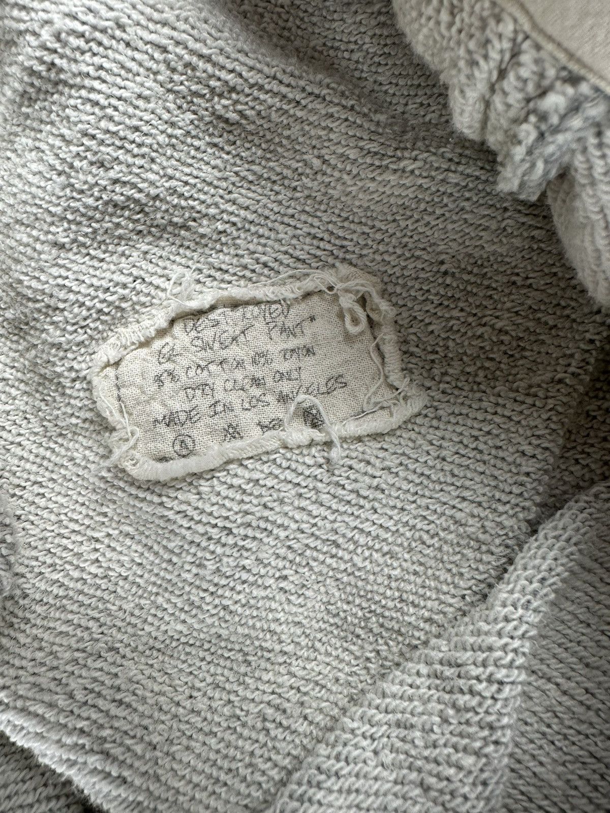 Greg Lauren Destroyed GL Sweatpants Size US 34 / EU 50 - 5 Thumbnail