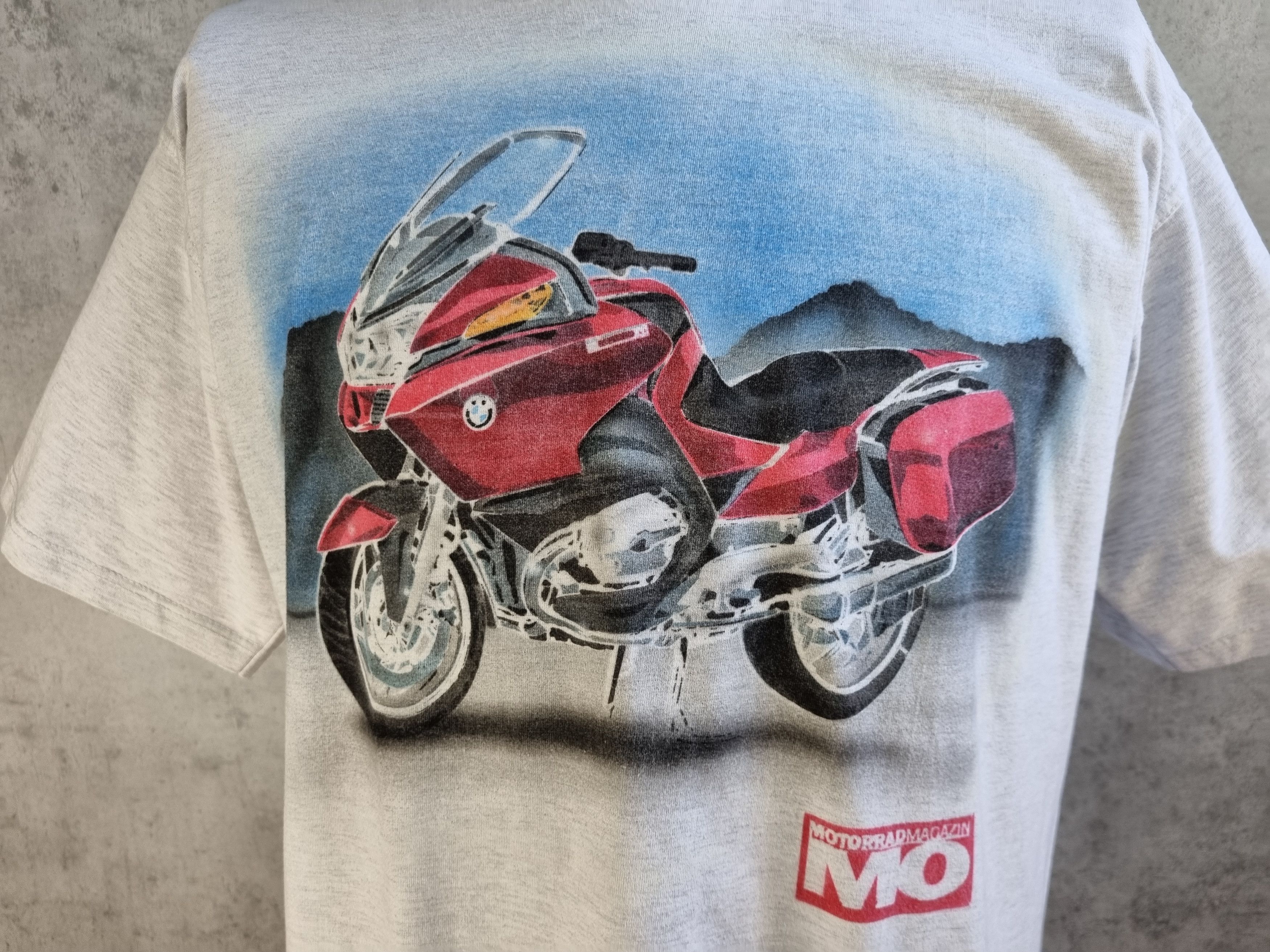 BMW × Formula 1 🏍 BMW Motorcycle Painting Art tee shirt Size US L / EU 52-54 / 3 - 2 Thumbnail