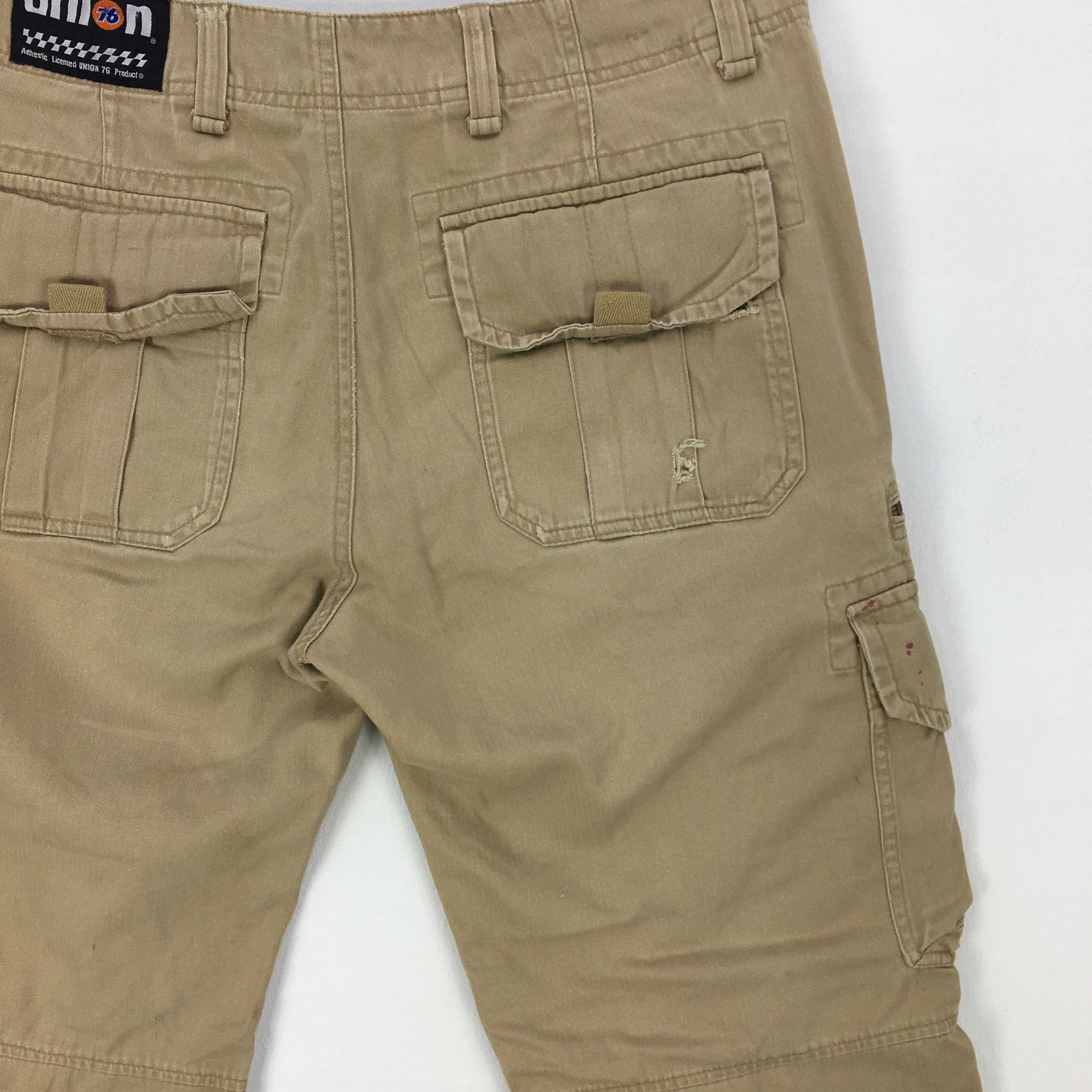 Japanese Brand × Vintage Union 76 Product Cargo Pants Japanese Racing Trousers Size US 32 / EU 48 - 8 Thumbnail