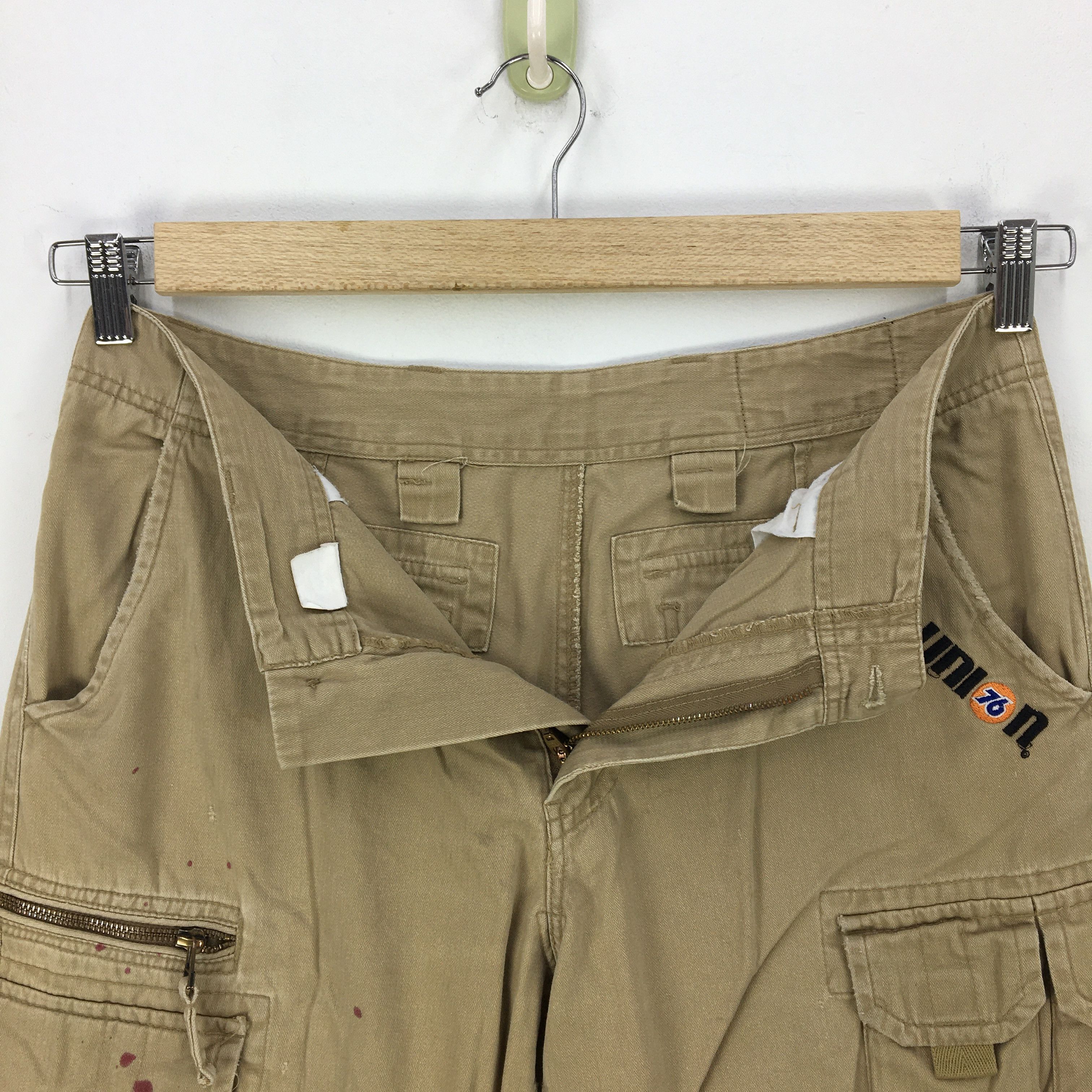 Japanese Brand × Vintage Union 76 Product Cargo Pants Japanese Racing Trousers Size US 32 / EU 48 - 10 Thumbnail