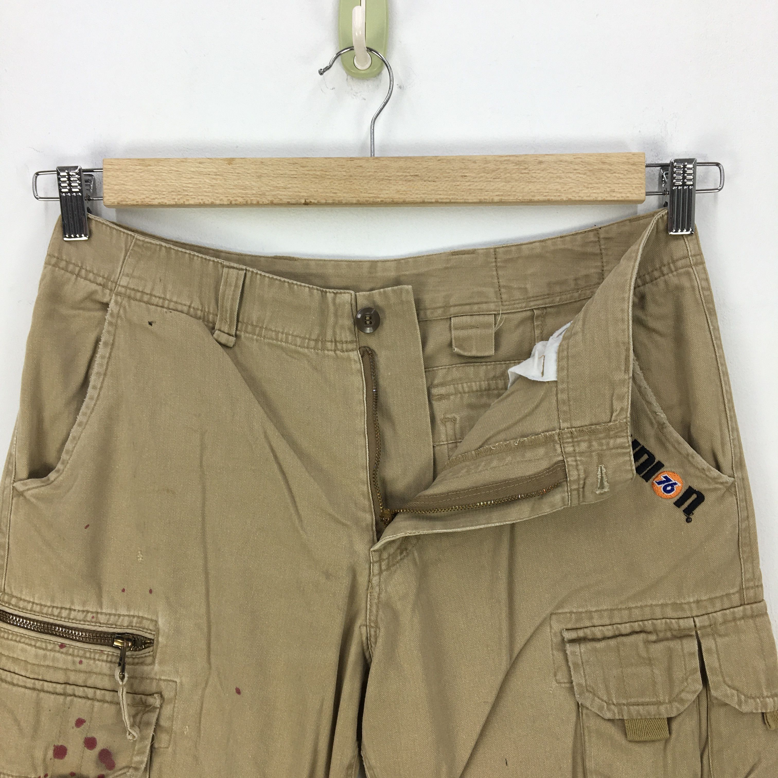 Japanese Brand × Vintage Union 76 Product Cargo Pants Japanese Racing Trousers Size US 32 / EU 48 - 11 Thumbnail