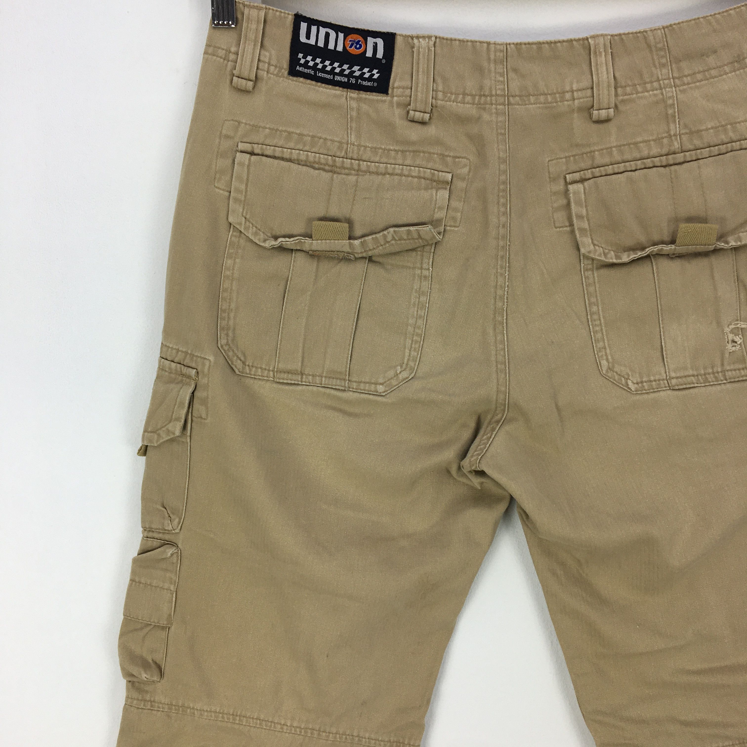 Japanese Brand × Vintage Union 76 Product Cargo Pants Japanese Racing Trousers Size US 32 / EU 48 - 7 Thumbnail