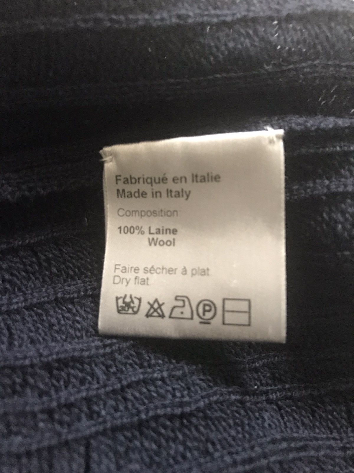Dior × Hedi Slimane DIOR HOMME BY HEDI SLIMANE L/SLEEVE MESH KNIT TOP - SS2007 Size US L / EU 52-54 / 3 - 14 Thumbnail