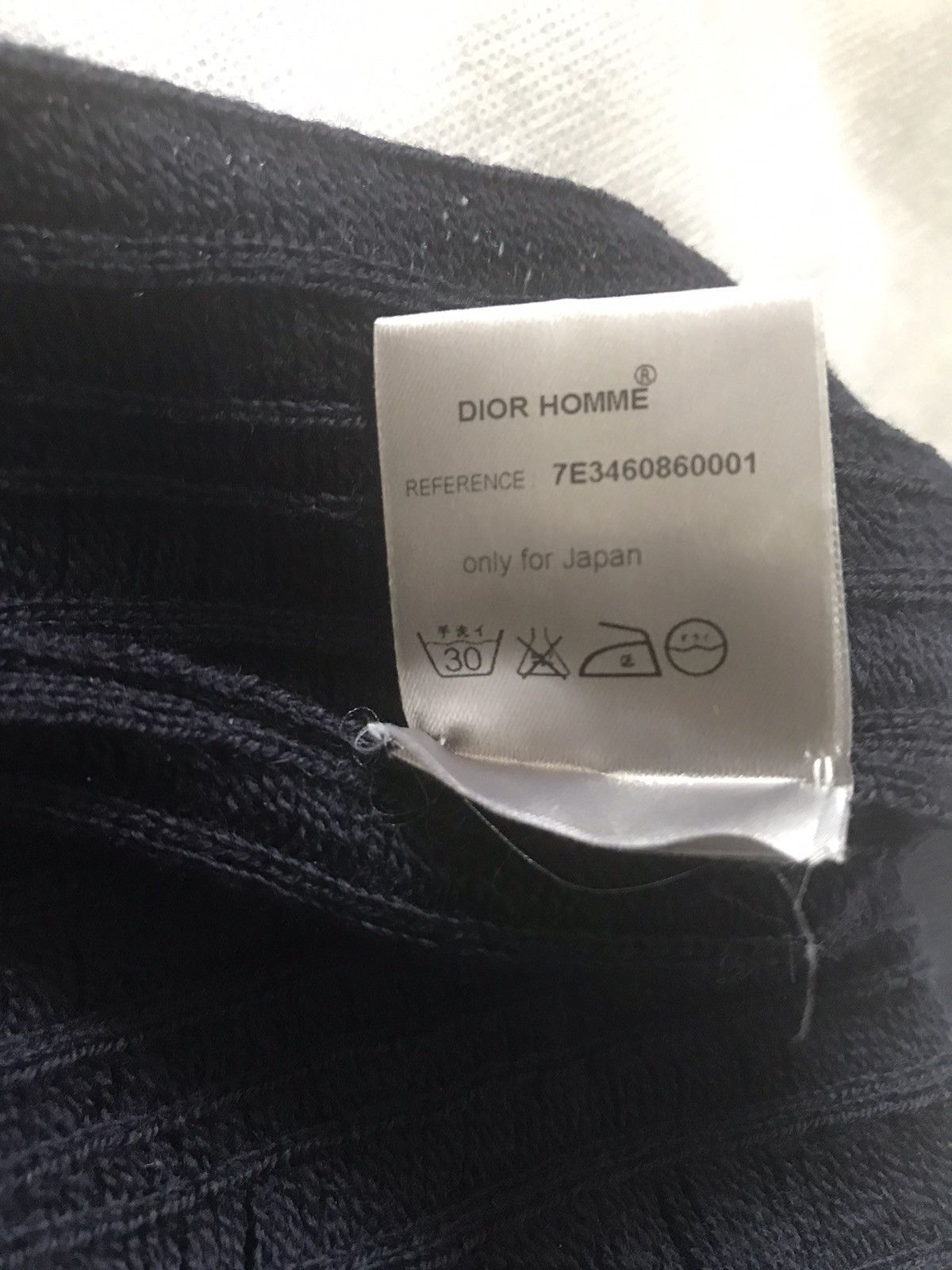 Dior × Hedi Slimane DIOR HOMME BY HEDI SLIMANE L/SLEEVE MESH KNIT TOP - SS2007 Size US L / EU 52-54 / 3 - 13 Thumbnail