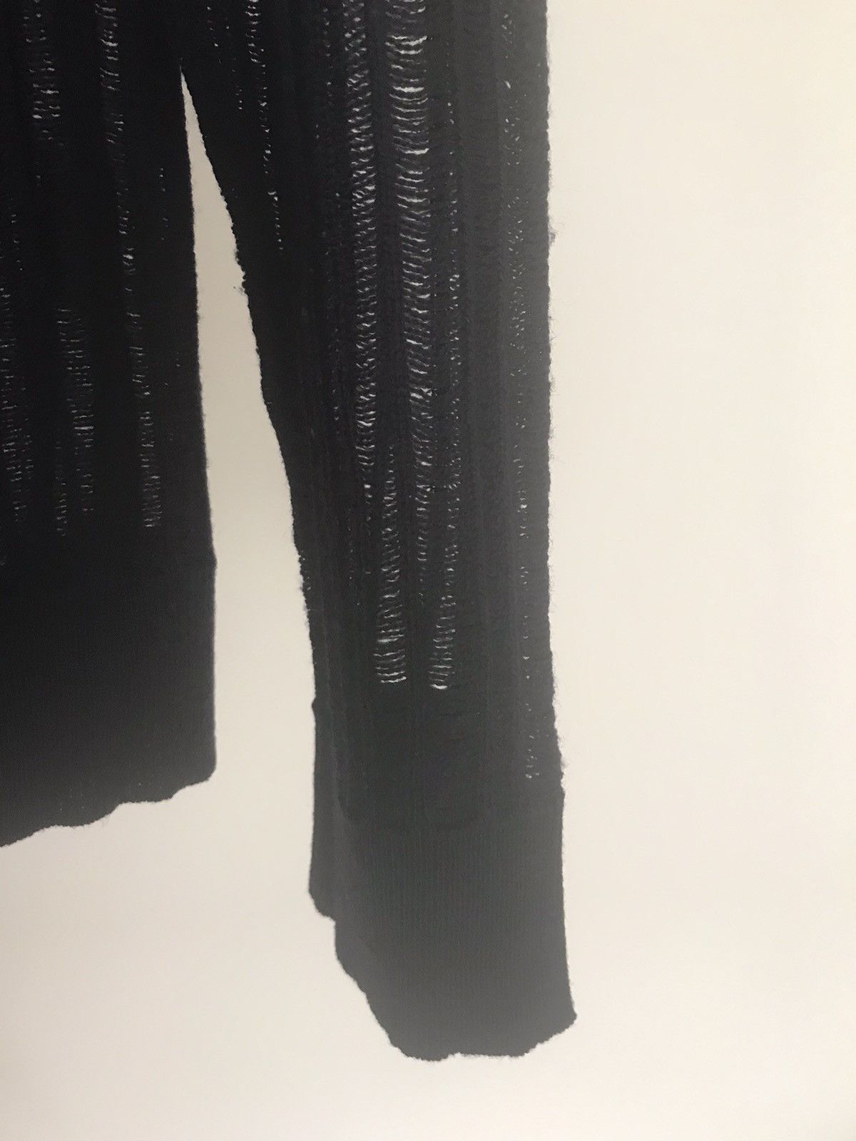 Dior × Hedi Slimane DIOR HOMME BY HEDI SLIMANE L/SLEEVE MESH KNIT TOP - SS2007 Size US L / EU 52-54 / 3 - 19 Thumbnail