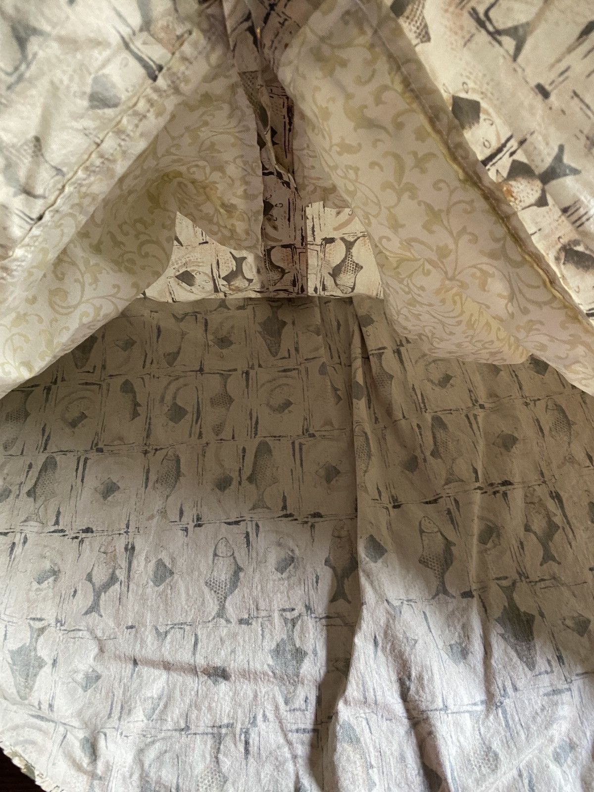 Vintage Vintage 90’s Munsingwear Fish All Over Button Up Size US L / EU 52-54 / 3 - 8 Thumbnail
