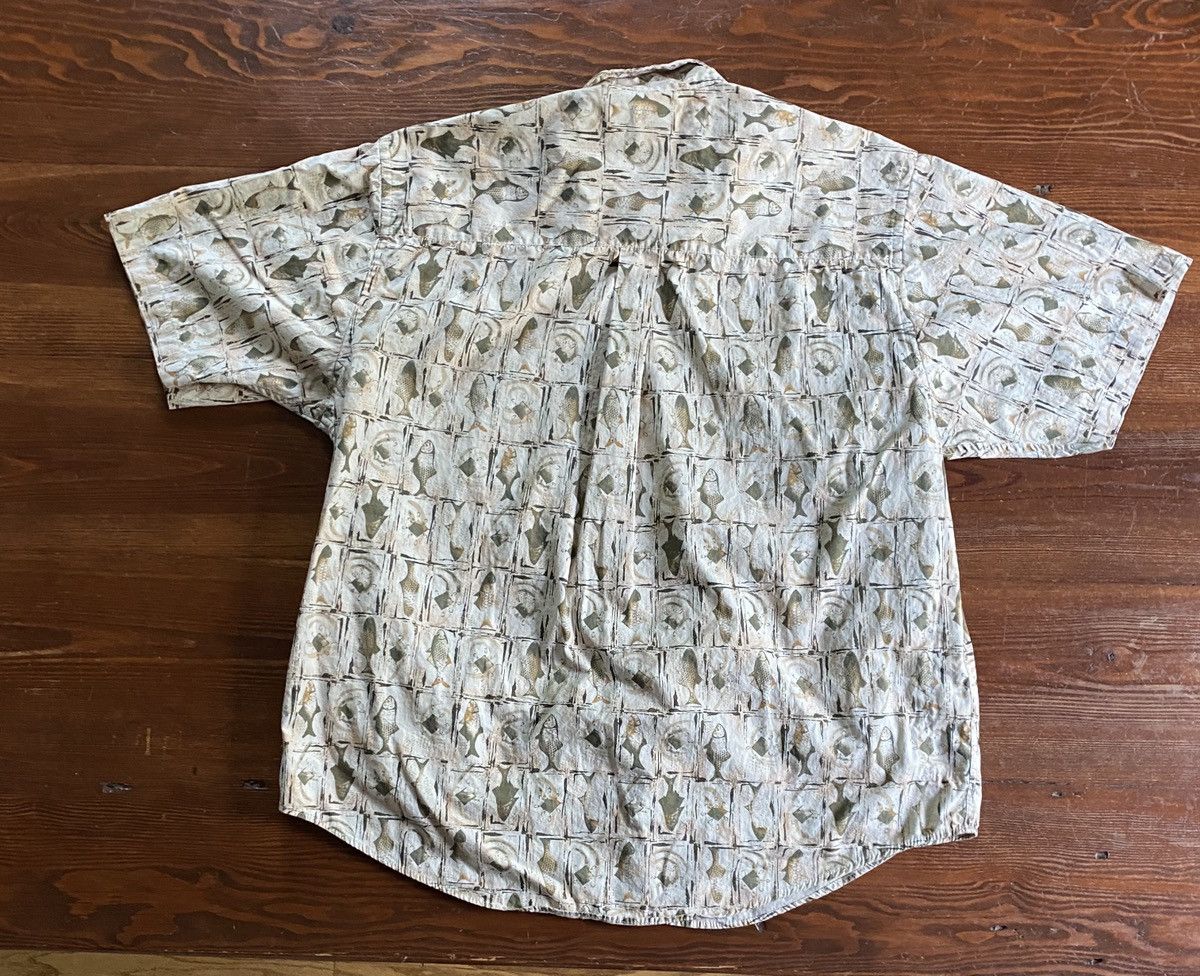Vintage Vintage 90’s Munsingwear Fish All Over Button Up Size US L / EU 52-54 / 3 - 11 Thumbnail
