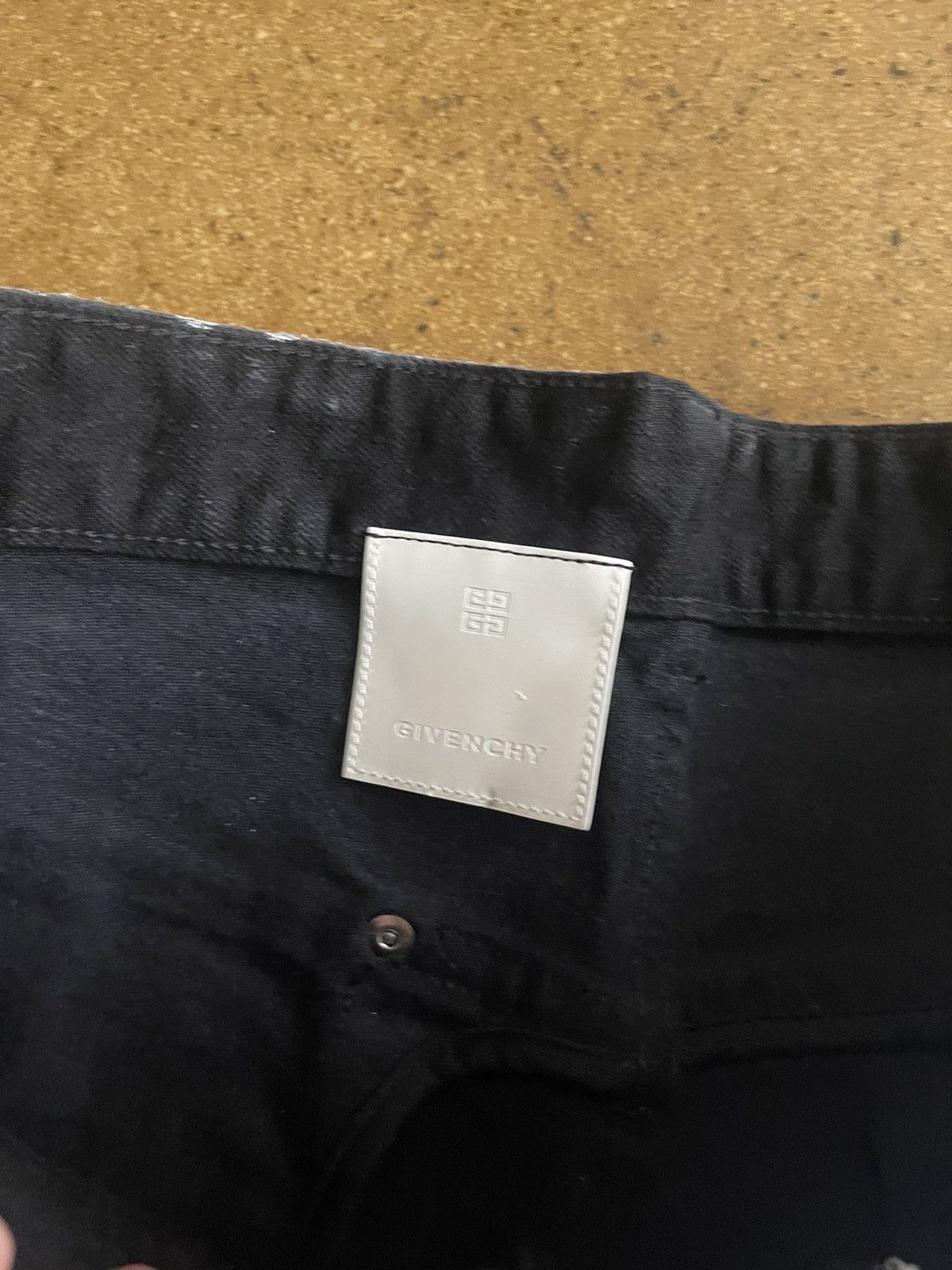 Givenchy Givenchy white Painted Jeans Size US 34 / EU 50 - 5 Thumbnail
