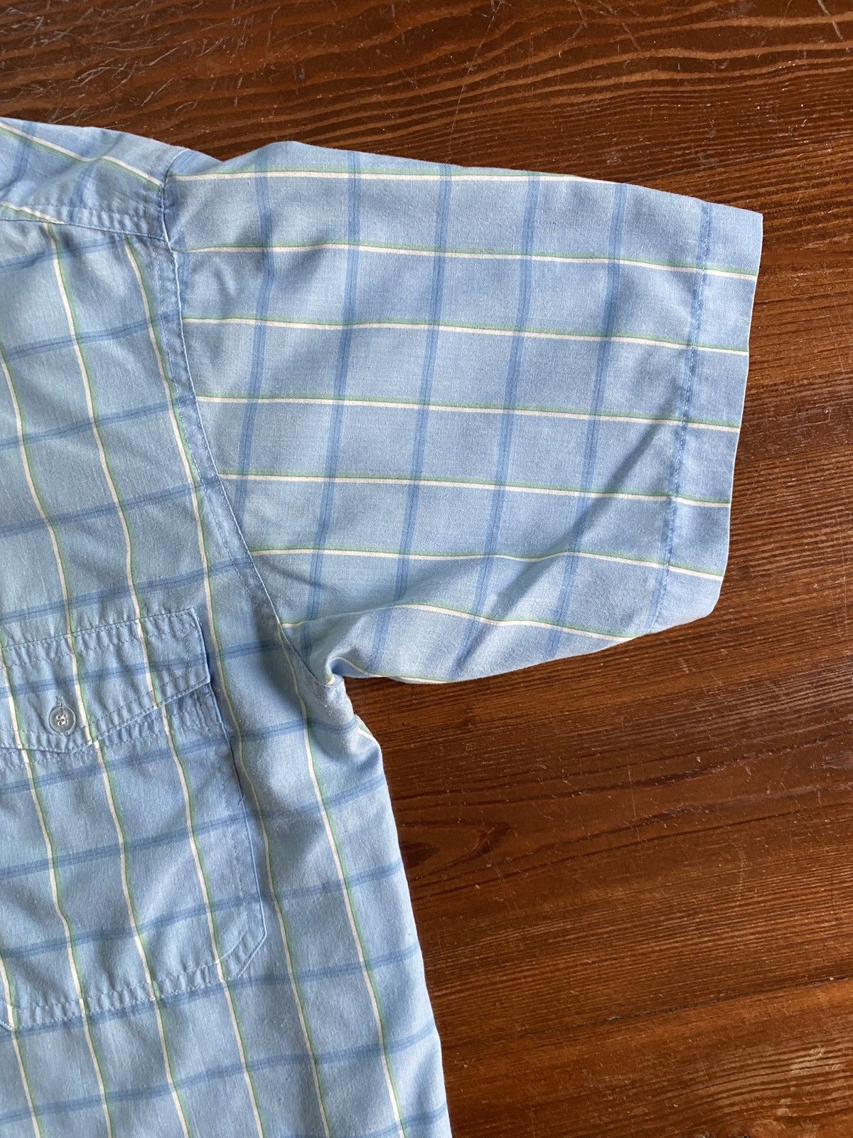 Levi's Vintage 1990 Levis Silver Label Plaid Short Sleeve Button Up Size US M / EU 48-50 / 2 - 5 Thumbnail