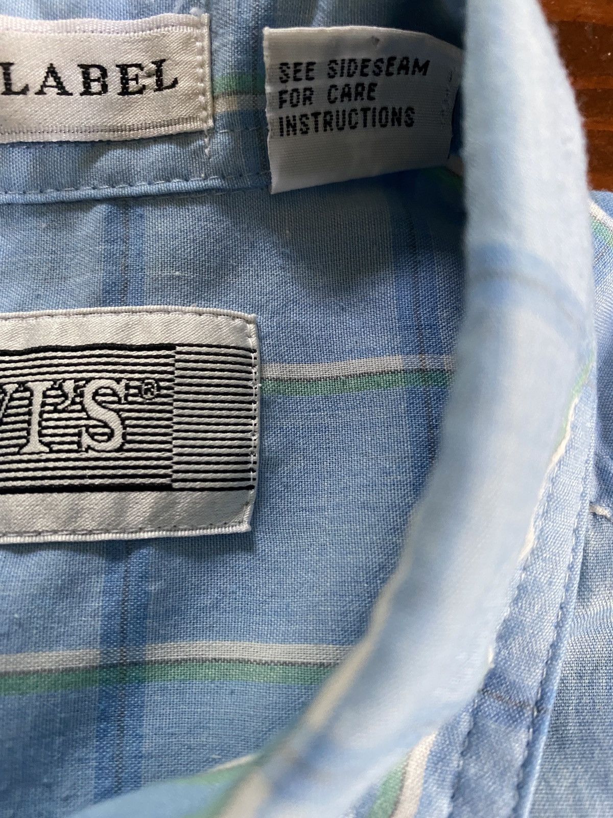 Levi's Vintage 1990 Levis Silver Label Plaid Short Sleeve Button Up Size US M / EU 48-50 / 2 - 11 Thumbnail