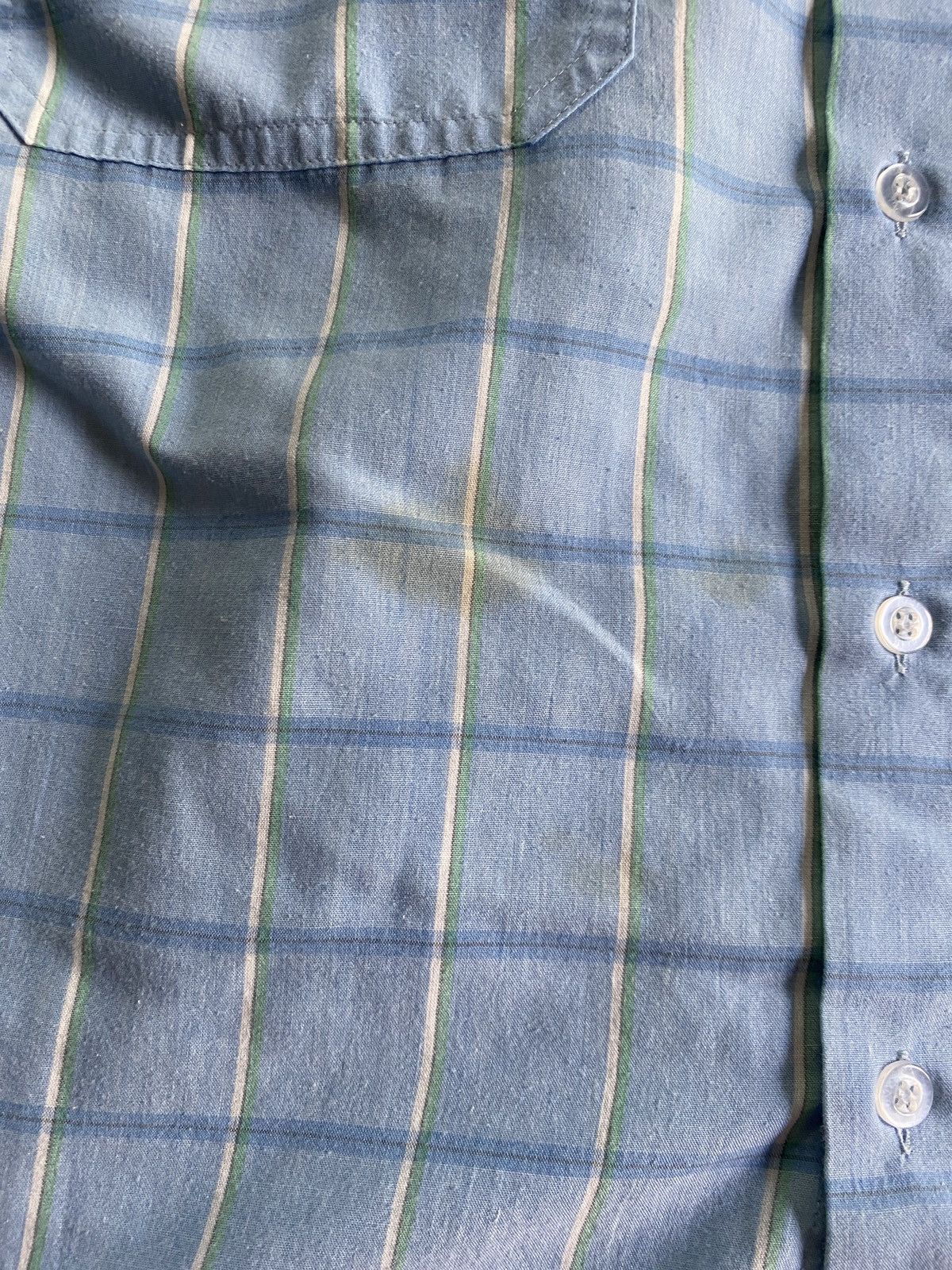 Levi's Vintage 1990 Levis Silver Label Plaid Short Sleeve Button Up Size US M / EU 48-50 / 2 - 3 Thumbnail