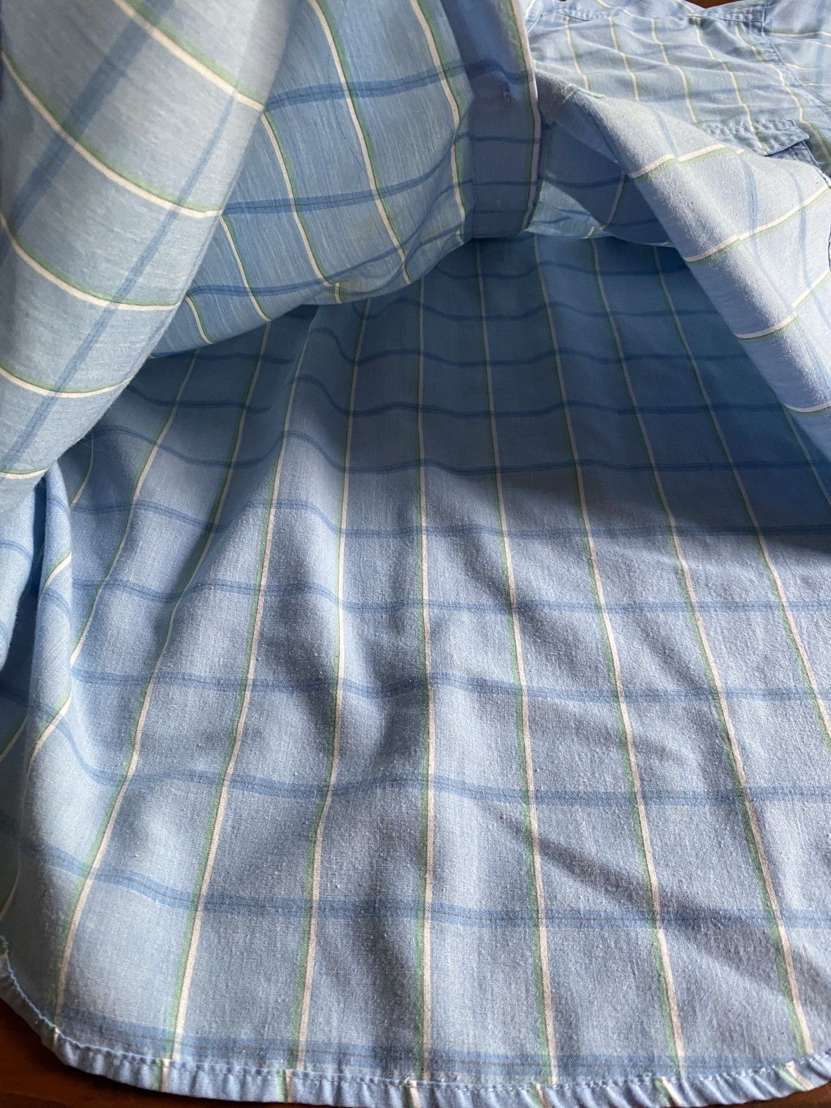 Levi's Vintage 1990 Levis Silver Label Plaid Short Sleeve Button Up Size US M / EU 48-50 / 2 - 13 Thumbnail