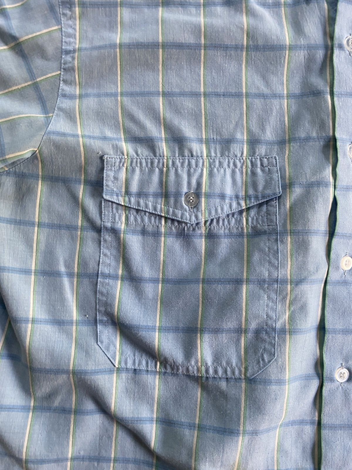 Levi's Vintage 1990 Levis Silver Label Plaid Short Sleeve Button Up Size US M / EU 48-50 / 2 - 8 Thumbnail