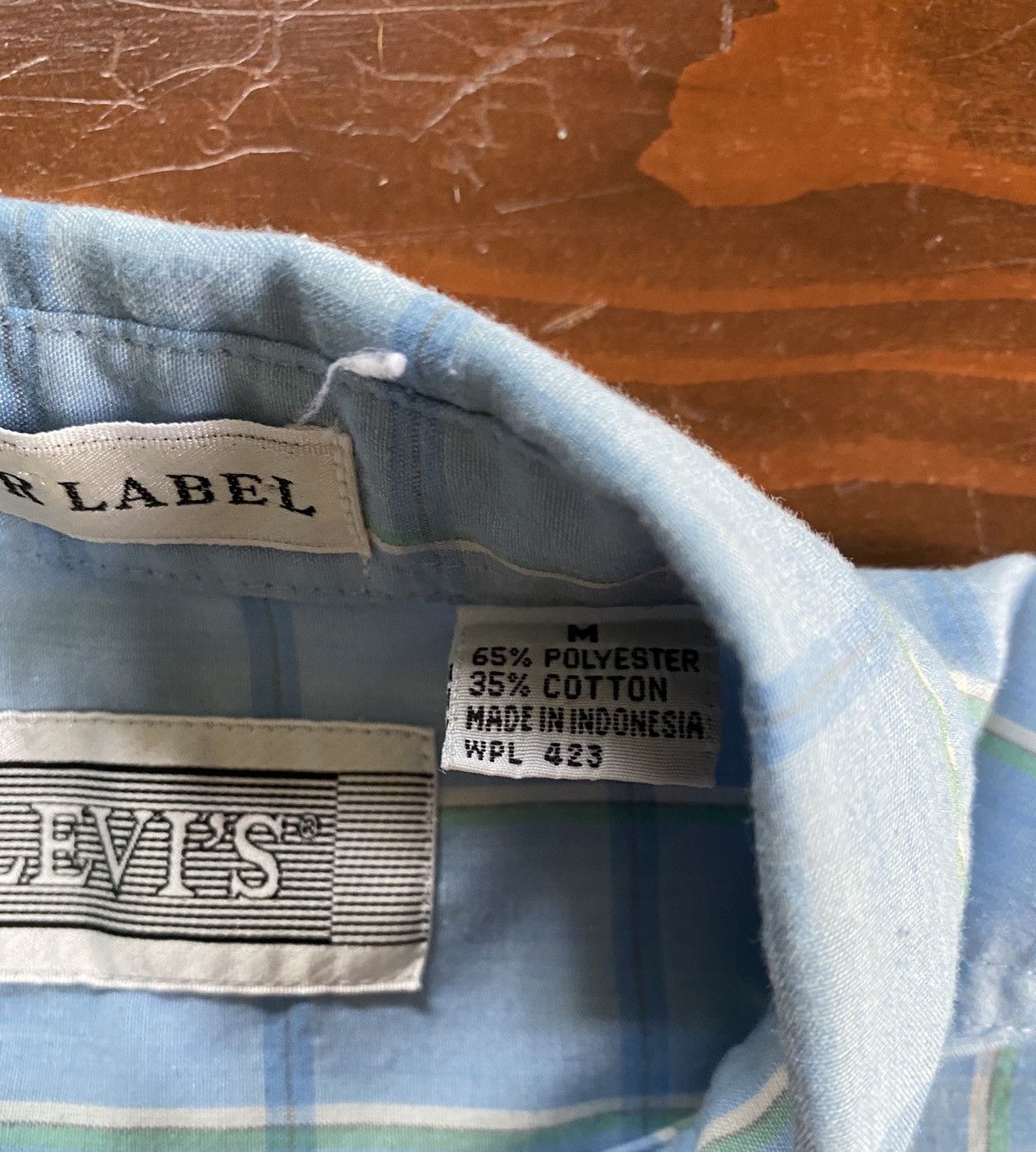 Levi's Vintage 1990 Levis Silver Label Plaid Short Sleeve Button Up Size US M / EU 48-50 / 2 - 10 Thumbnail