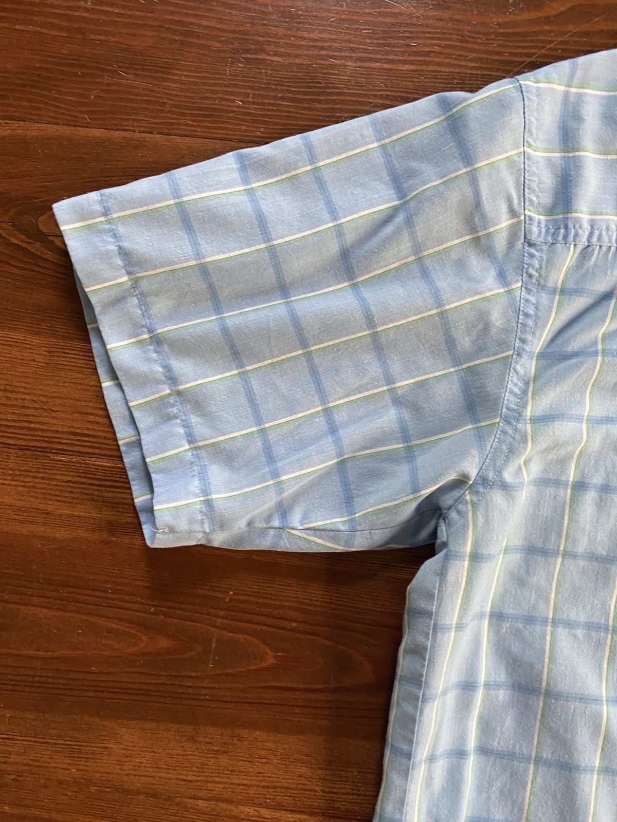Levi's Vintage 1990 Levis Silver Label Plaid Short Sleeve Button Up Size US M / EU 48-50 / 2 - 18 Thumbnail