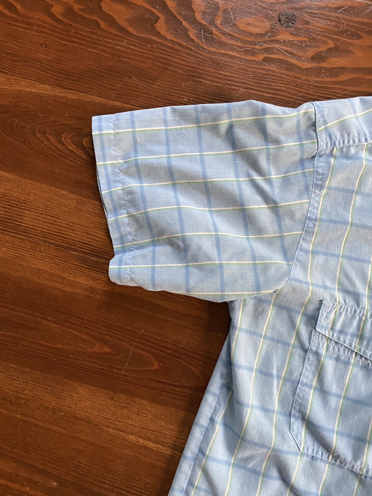 Levi's Vintage 1990 Levis Silver Label Plaid Short Sleeve Button Up Size US M / EU 48-50 / 2 - 6 Thumbnail