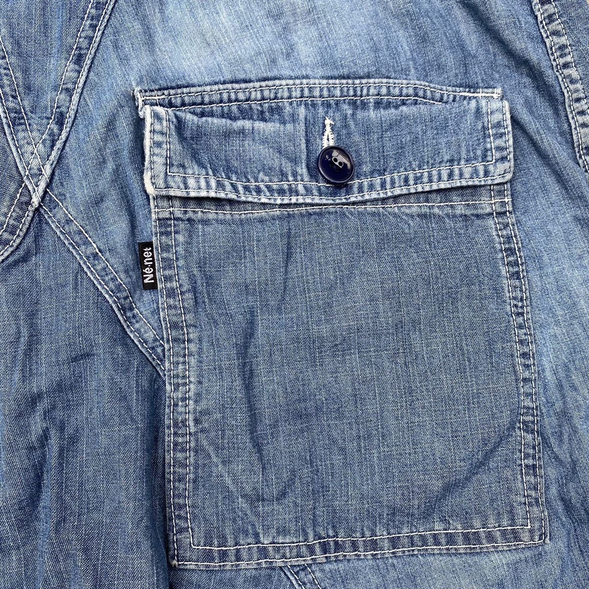 Issey Miyake Ne-Net Fatigue Jeans Size US 31 - 5 Thumbnail