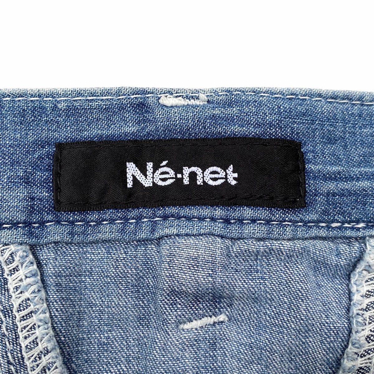 Issey Miyake Ne-Net Fatigue Jeans Size US 31 - 6 Thumbnail