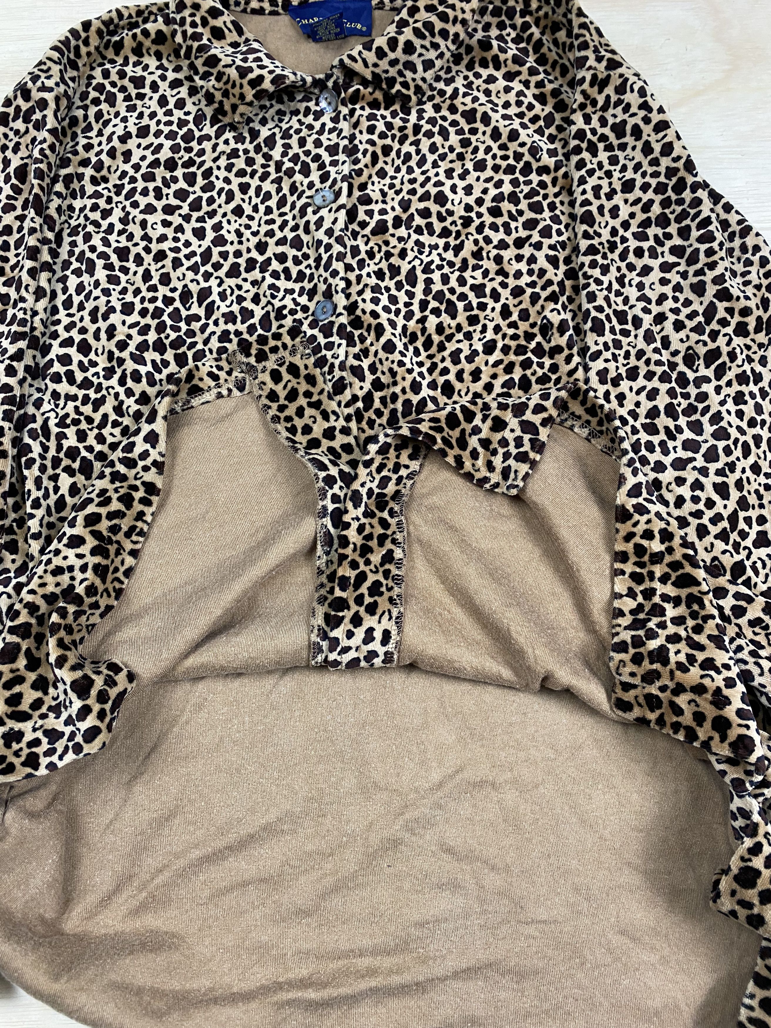 Japanese Brand × Vintage Vintage Shirt Cheetah Style Size US L / EU 52-54 / 3 - 7 Thumbnail