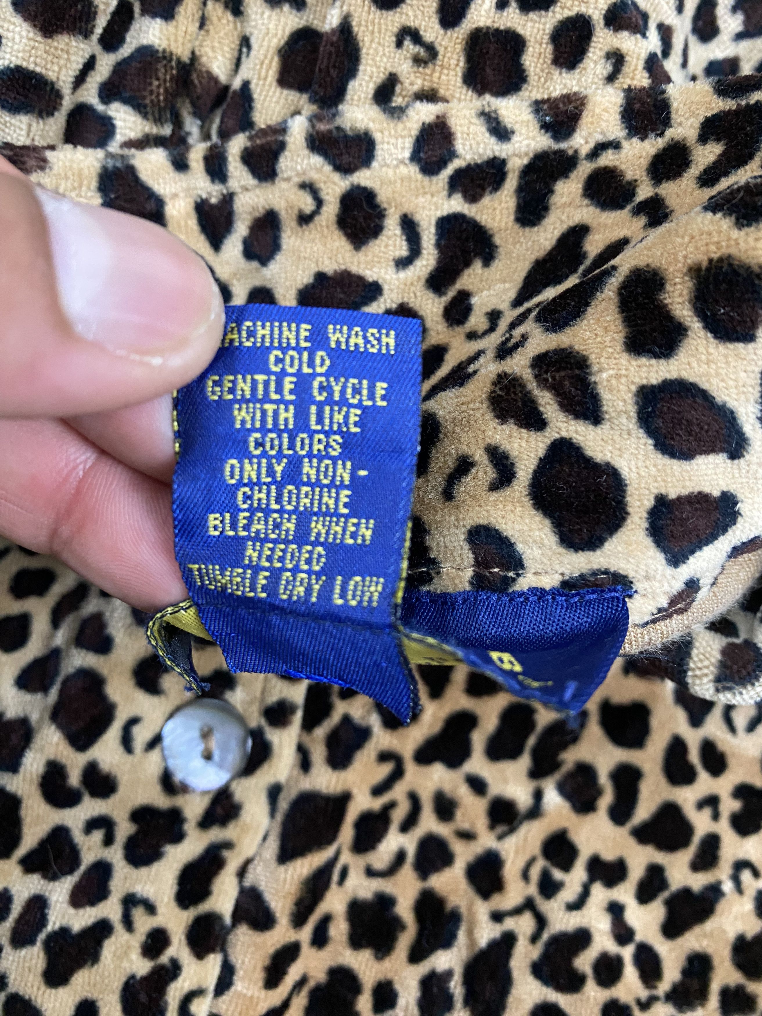 Japanese Brand × Vintage Vintage Shirt Cheetah Style Size US L / EU 52-54 / 3 - 6 Thumbnail