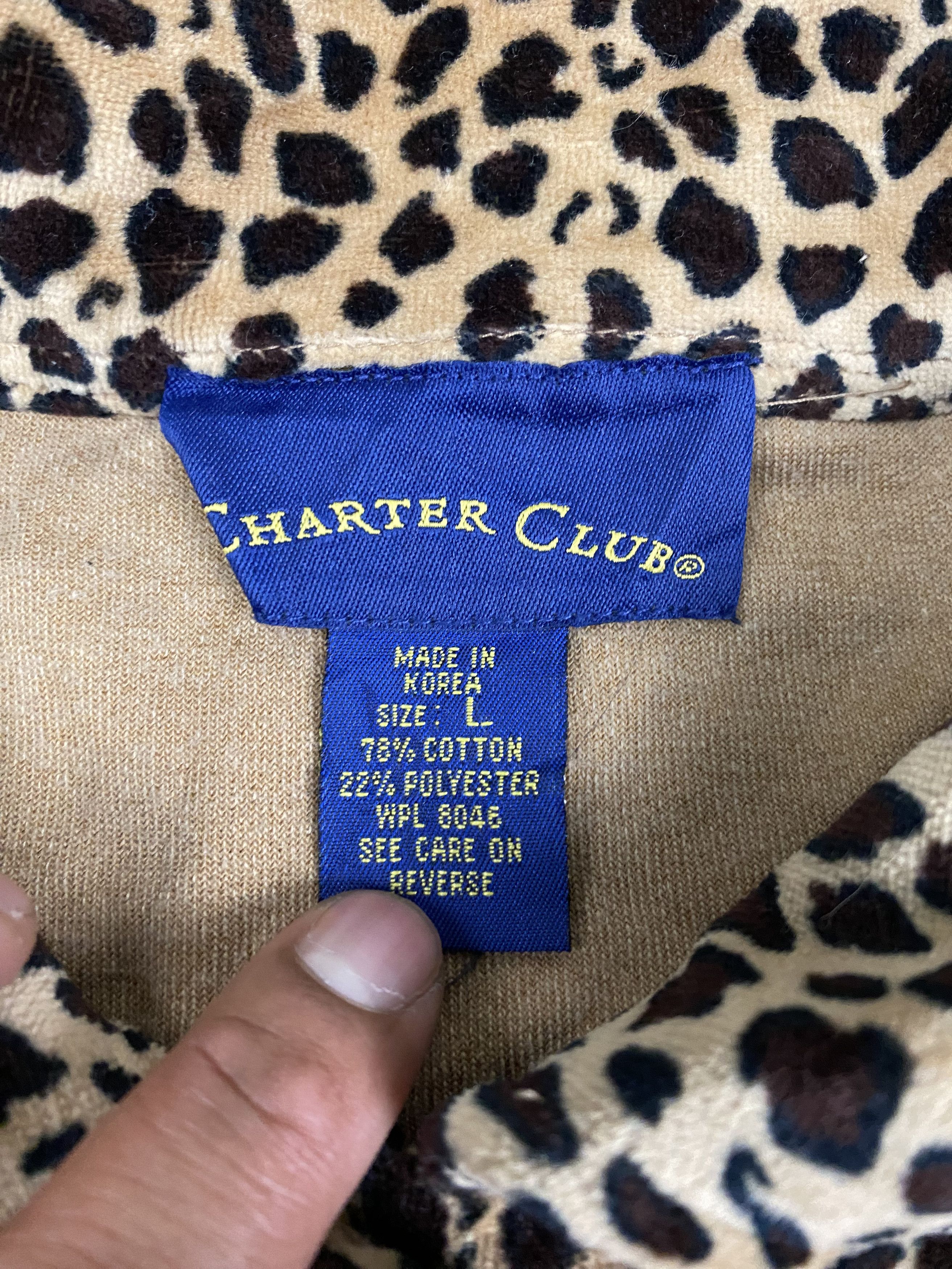 Japanese Brand × Vintage Vintage Shirt Cheetah Style Size US L / EU 52-54 / 3 - 9 Thumbnail