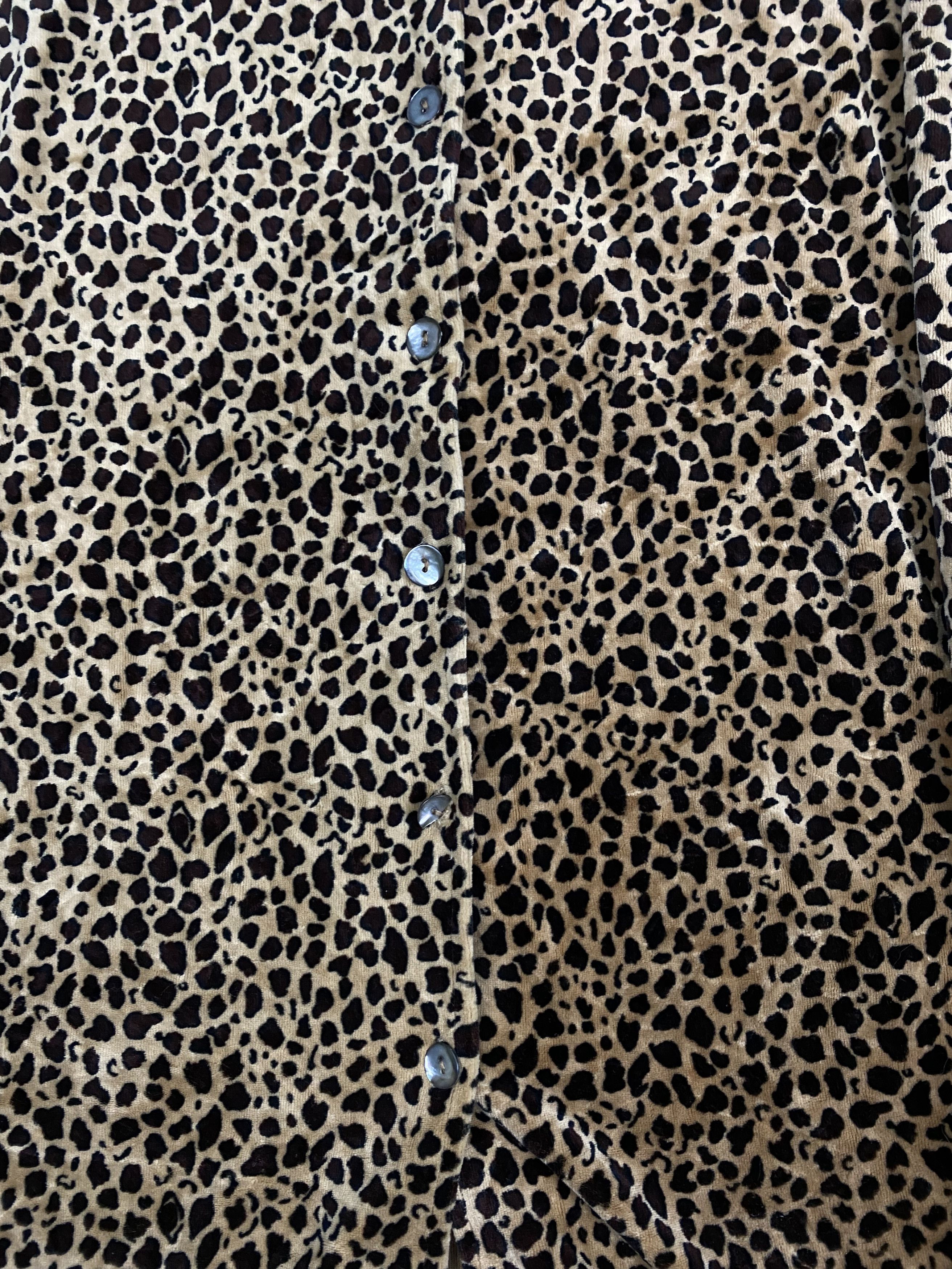 Japanese Brand × Vintage Vintage Shirt Cheetah Style Size US L / EU 52-54 / 3 - 5 Thumbnail