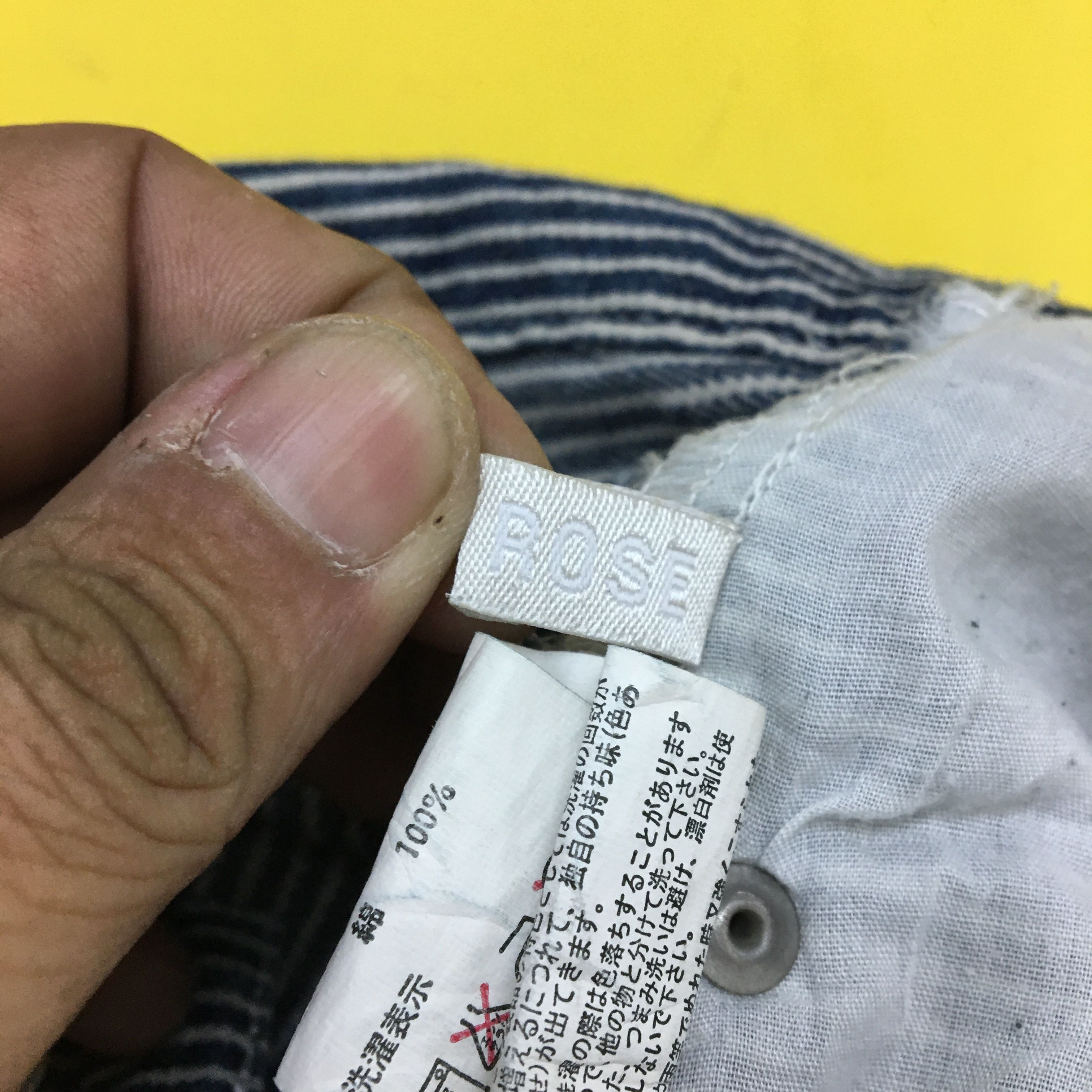 Japanese Brand Route 57 Japanese Hickory Jeans Pants Trousers - BS45462. Size 28" / US 6 / IT 42 - 8 Thumbnail