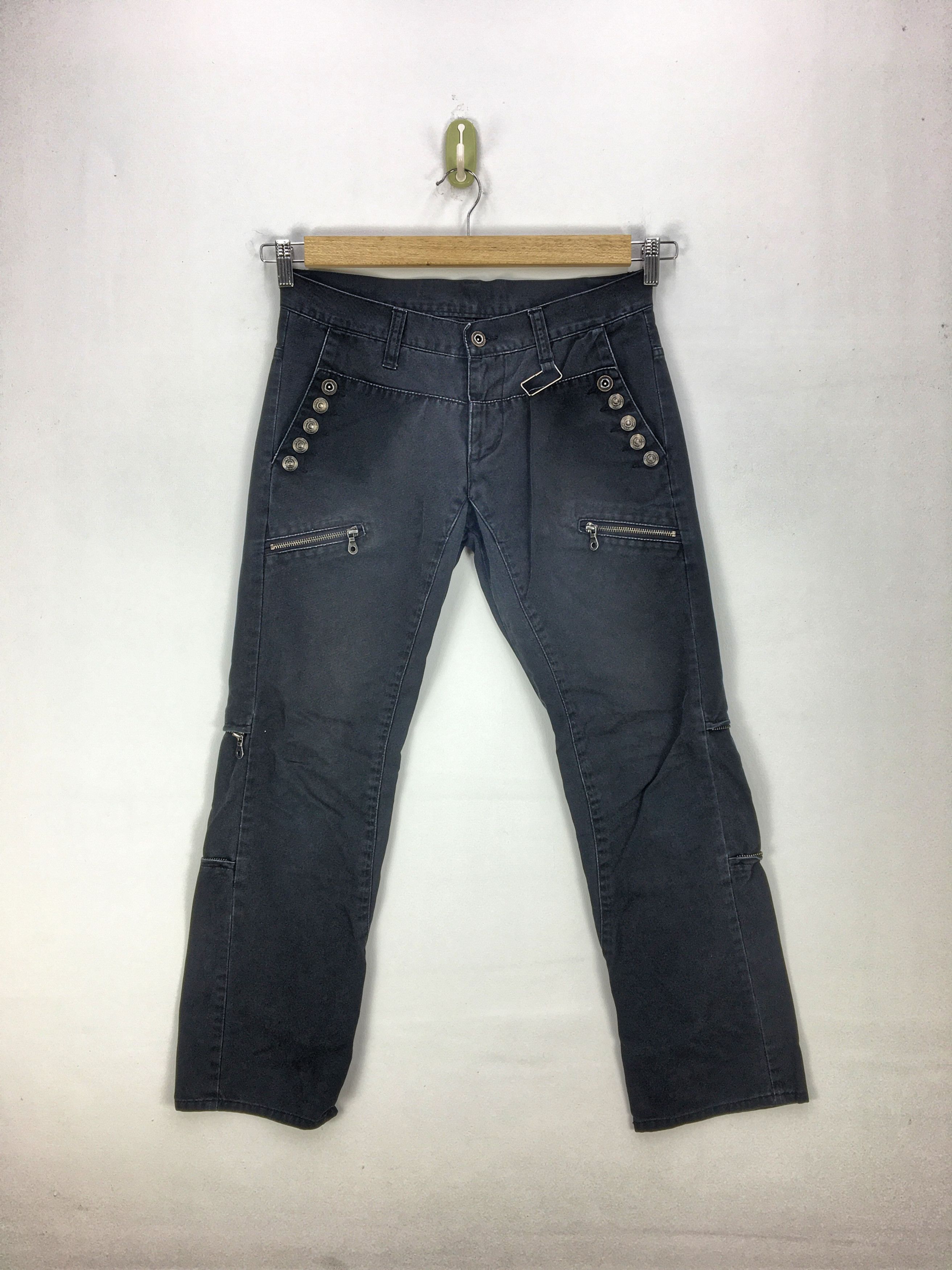 If Six Was Nine × Japanese Brand × PPFM PPFM Jeans Japanese Punk Denim Pants Punk Trousers Size US 30 / EU 46 - 1 Thumbnail