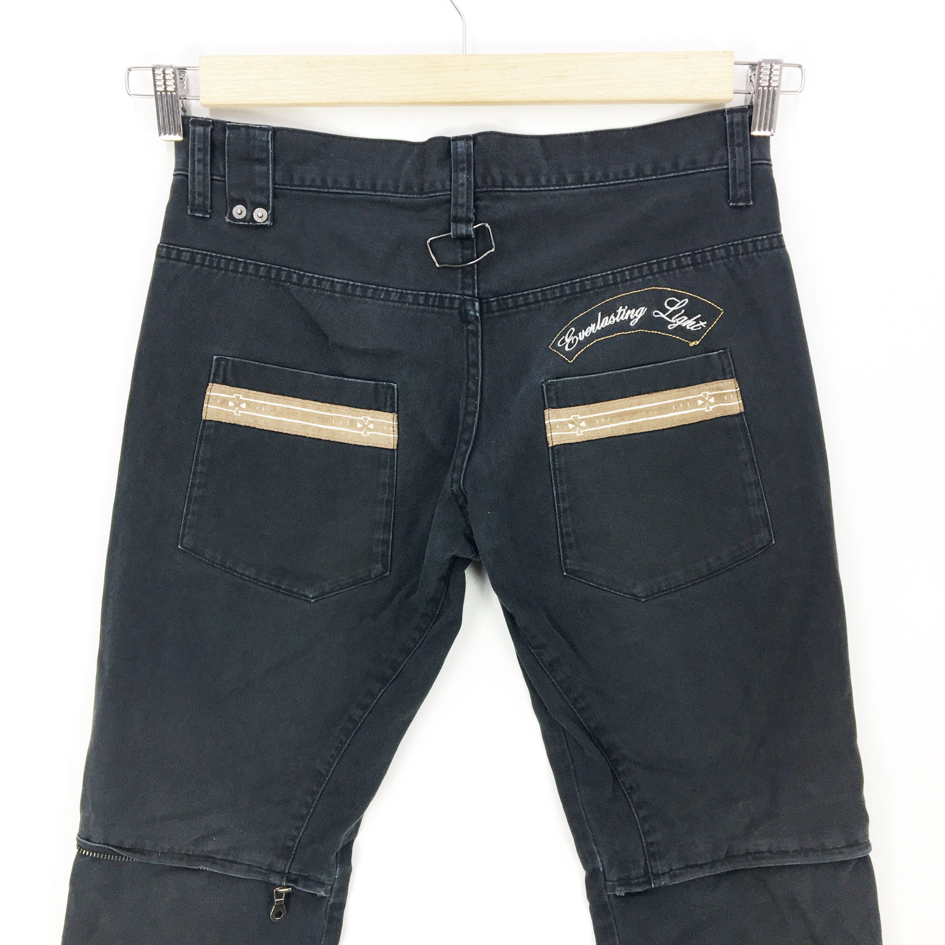 If Six Was Nine × Japanese Brand × PPFM PPFM Jeans Japanese Punk Denim Pants Punk Trousers Size US 30 / EU 46 - 6 Thumbnail